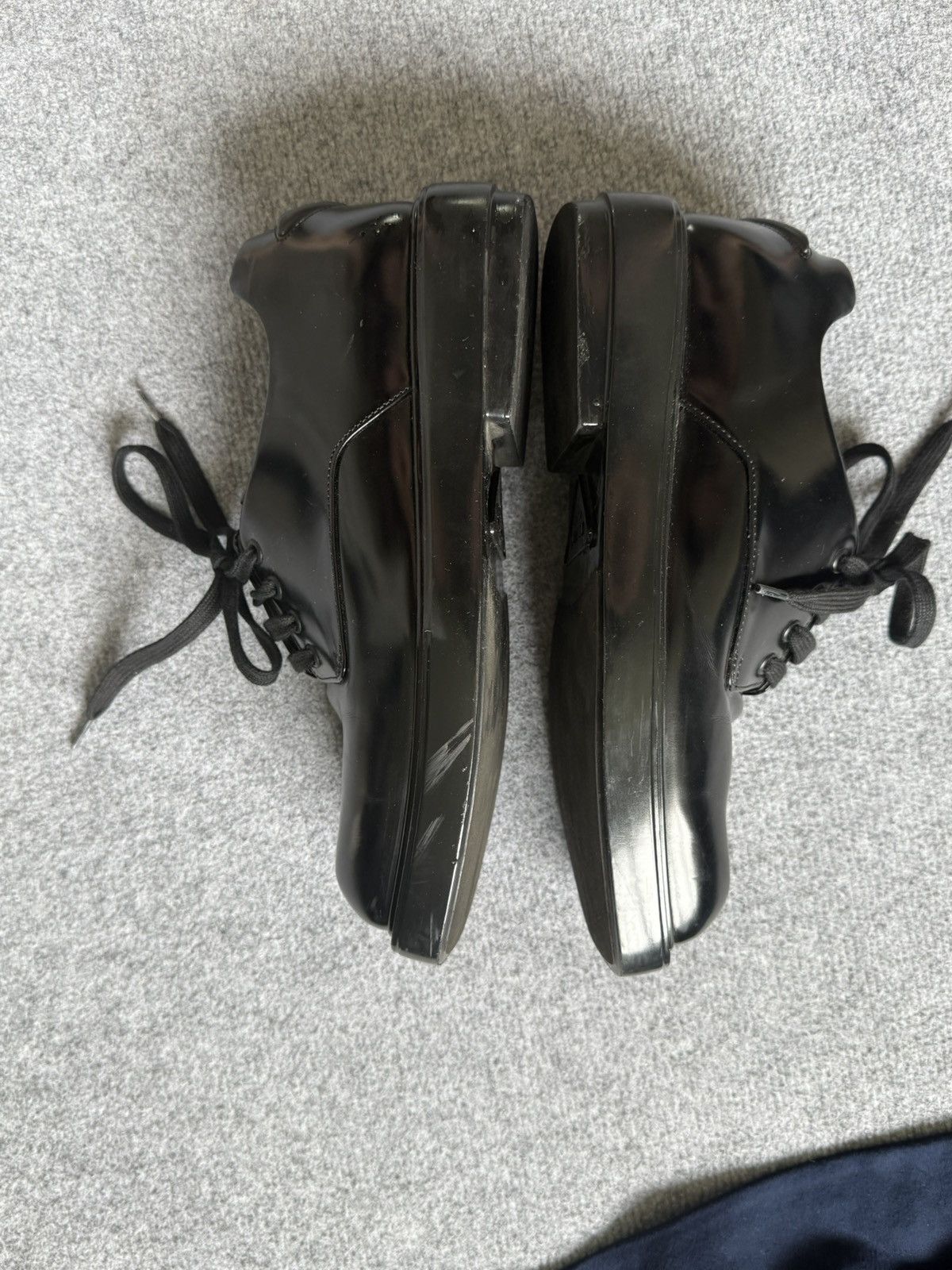 Prada Brushed Leather Derby Size US 6.5 / EU 39-40 - 5 Thumbnail