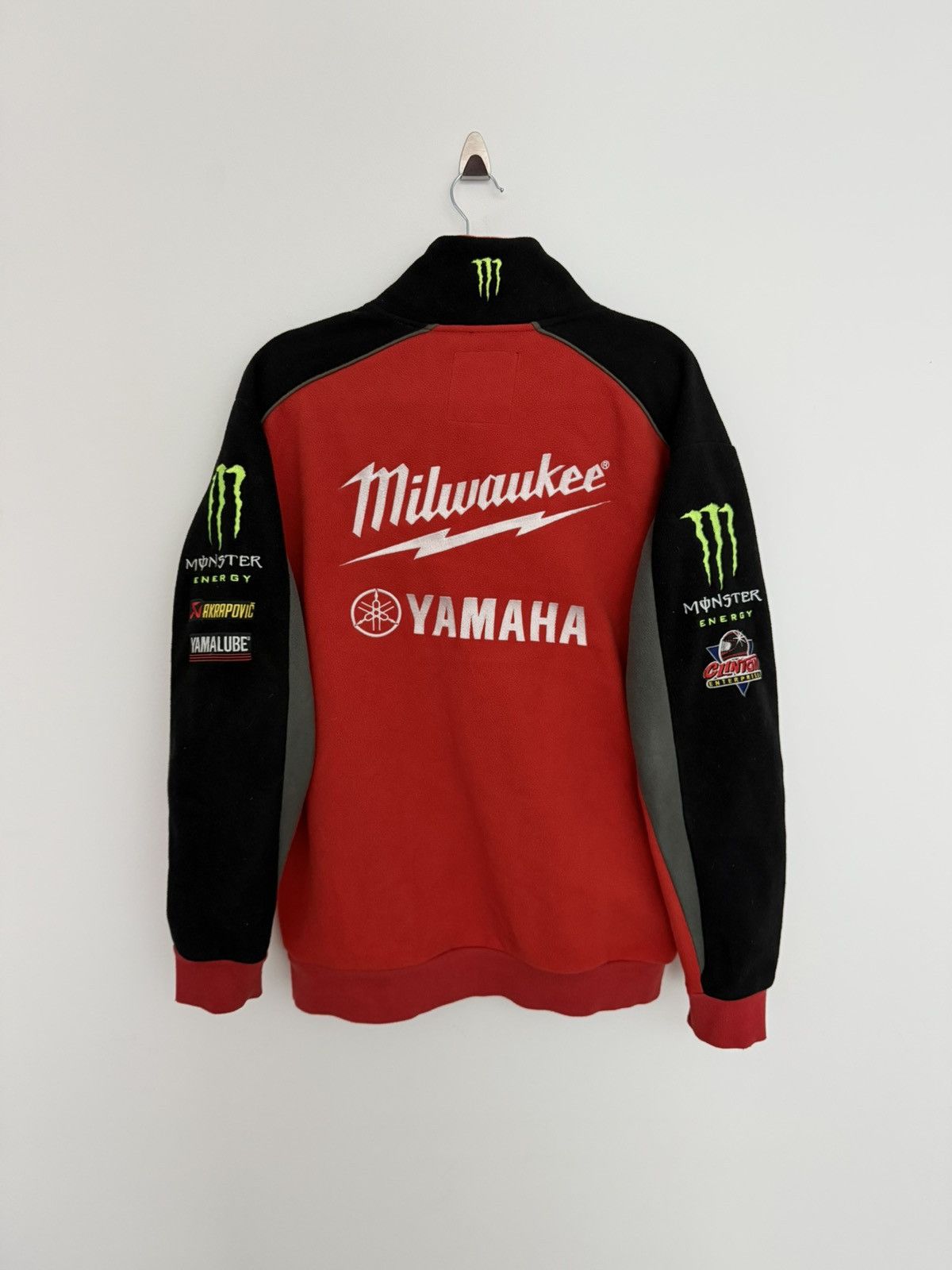 Yamaha Milwaukee Yamaha Monster Zip Racing Fleece Jacket Motocross Size US M / EU 48-50 / 2 - 7 Thumbnail