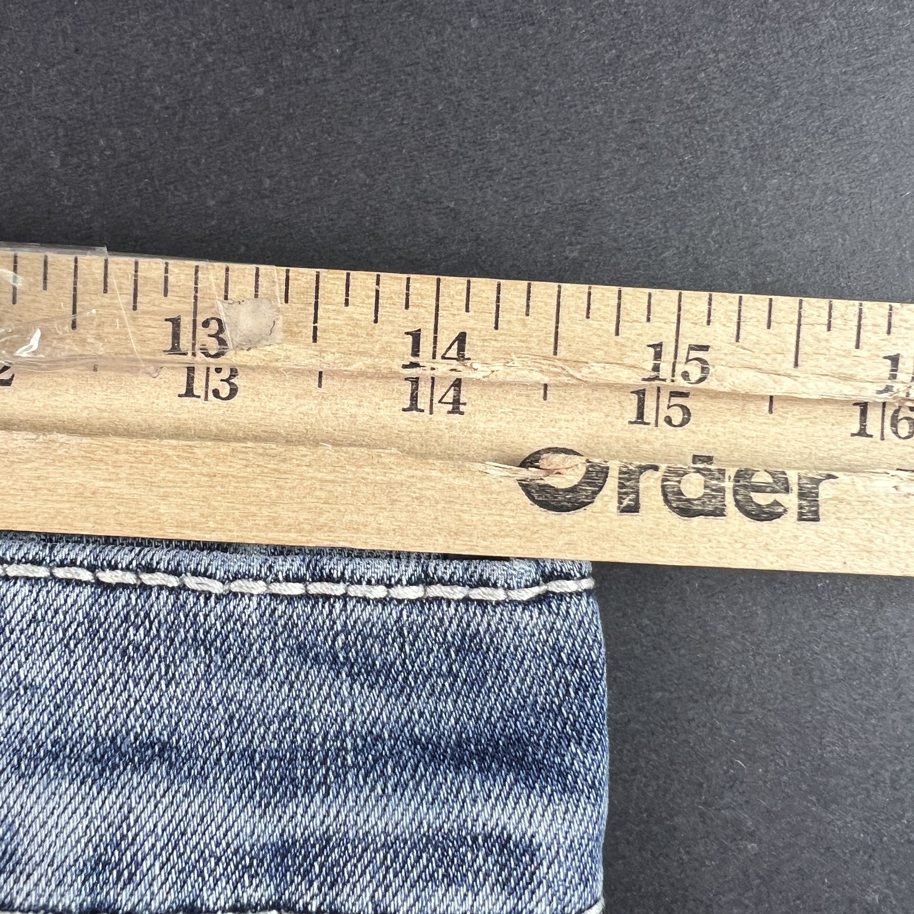 BKE BKE Jeans Jake Straight Light Blue Faded Distressed Denim Size US 28 / EU 44 - 21 Thumbnail