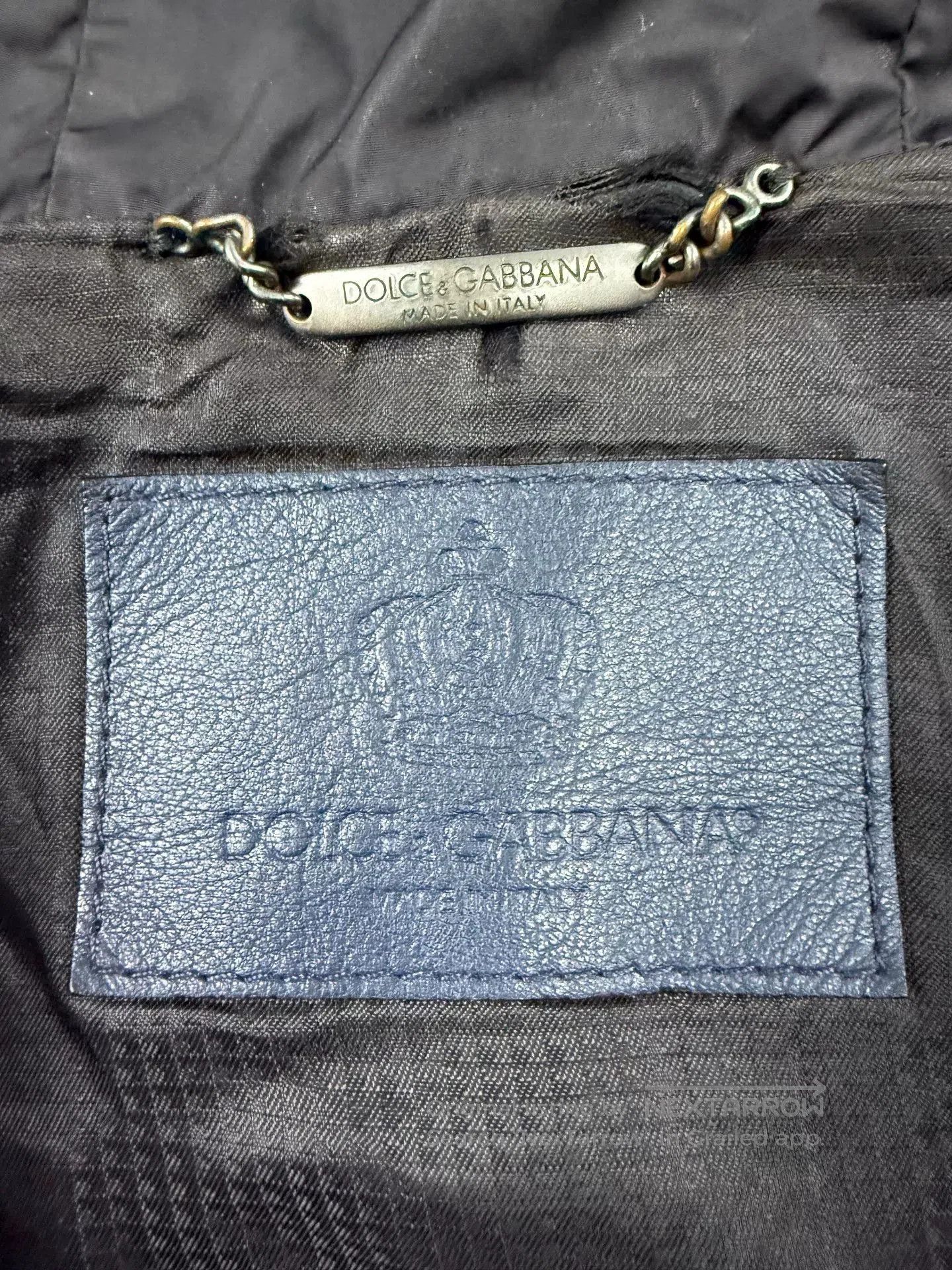 Dolce & Gabbana Dolce & Gabbana Men's Leather Jacket. Size US M / EU 48-50 / 2 - 4 Thumbnail