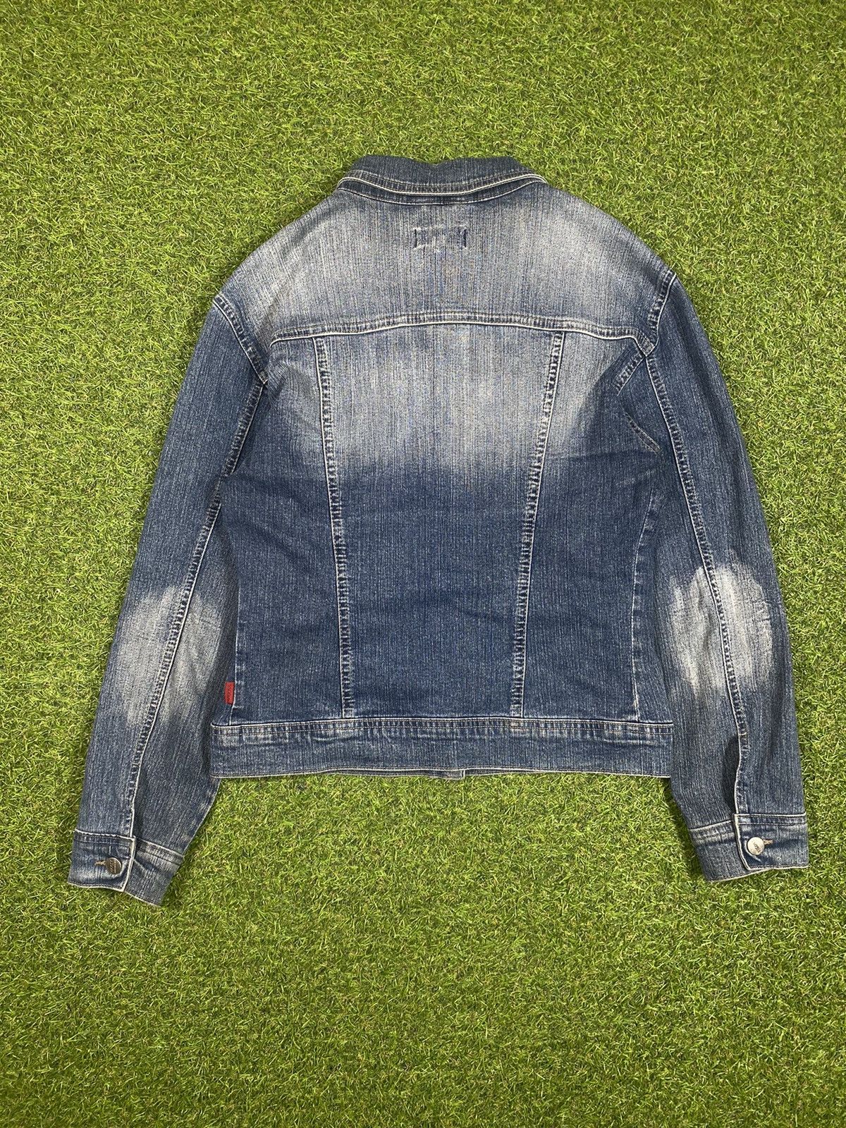 Vintage Vintage 90s Jeans jacket japanese streetwear style size XL Size XL / US 12-14 / IT 48-50 - 4 Thumbnail