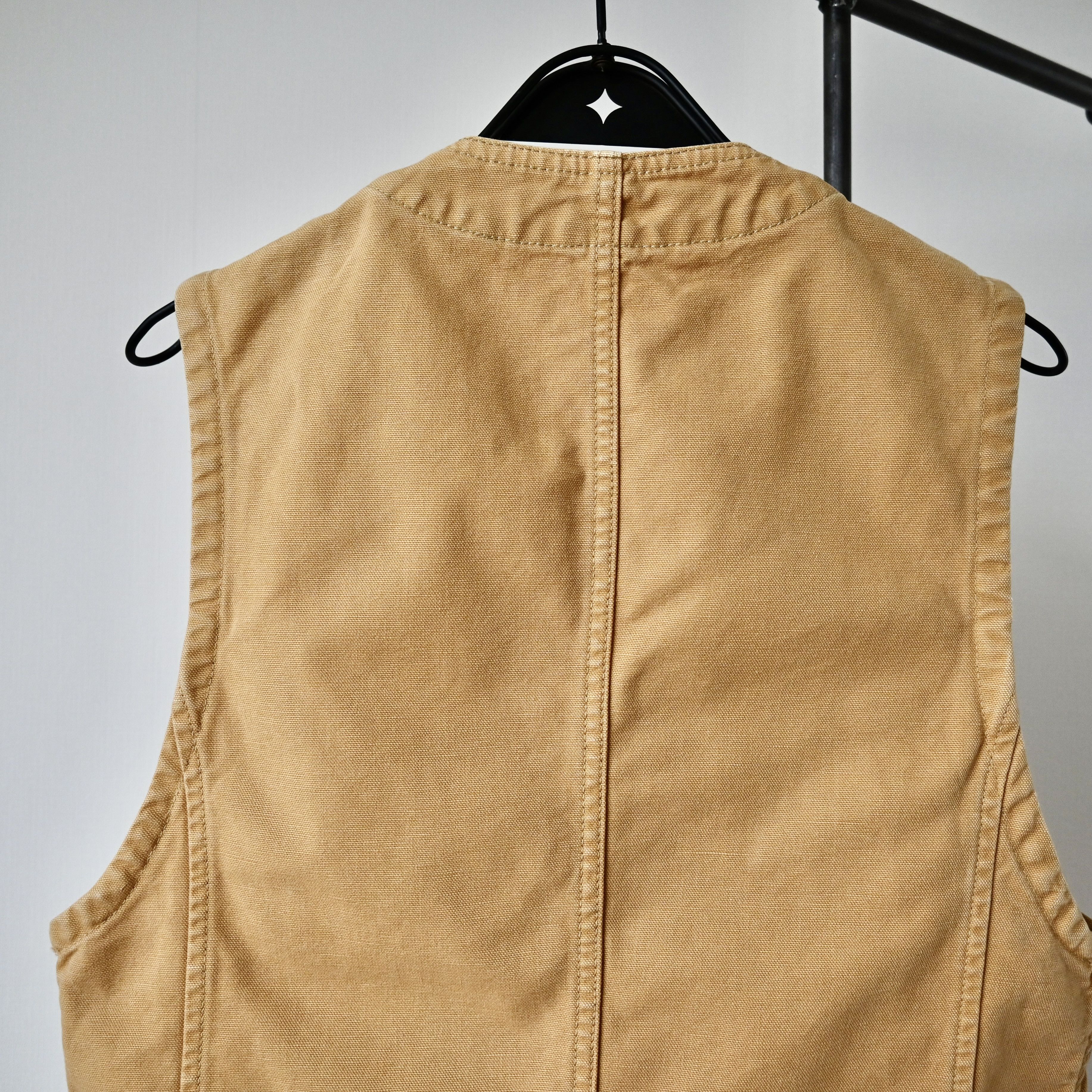 Blue Blue Japan BLUE H.R. MARKET cotton canvas engineer vest made in Japan Size US M / EU 48-50 / 2 - 4 Thumbnail