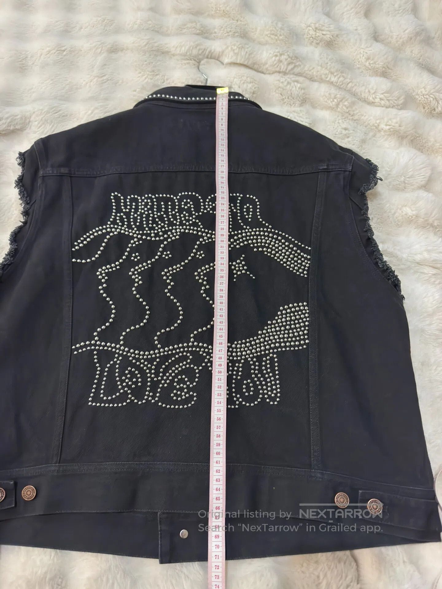 Celine CELINE Studded Heavy Duty Men's Denim Jacket| Size US M / EU 48-50 / 2 - 9 Thumbnail