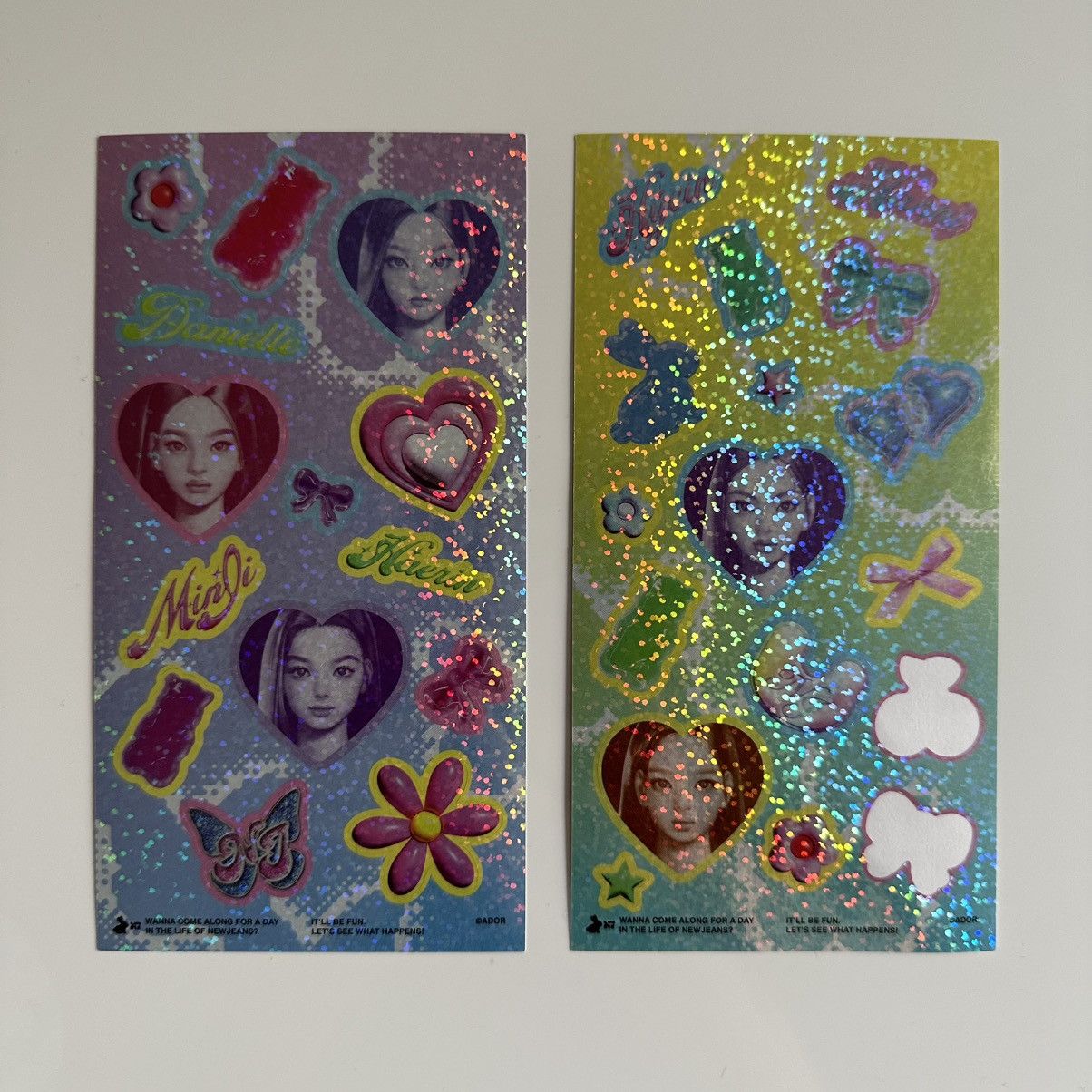 Other Newjeans glitter stickers Size ONE SIZE - 3 Thumbnail