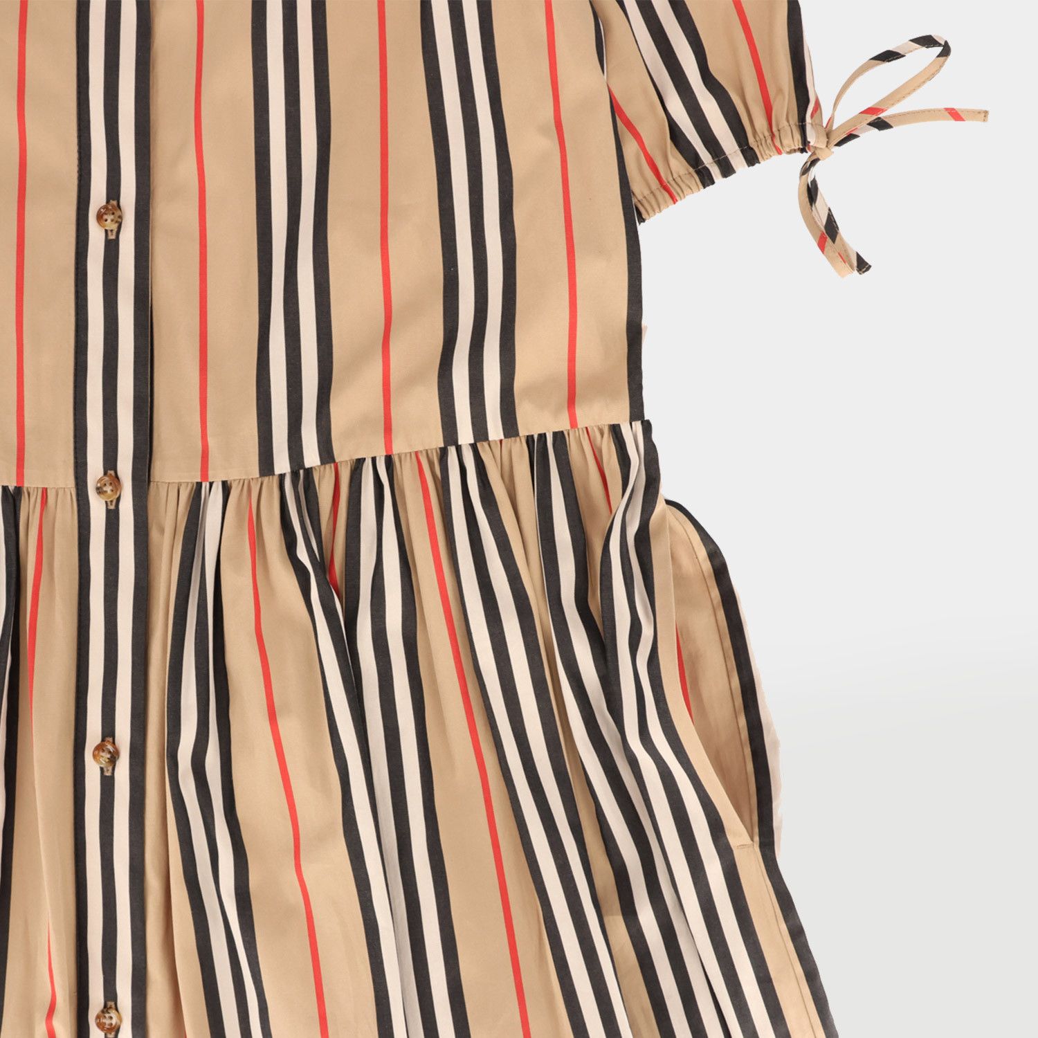 Burberry o1w1db10326 Stripe Dress in Multicolor Size M / US 6-8 / IT 42-44 - 6 Thumbnail
