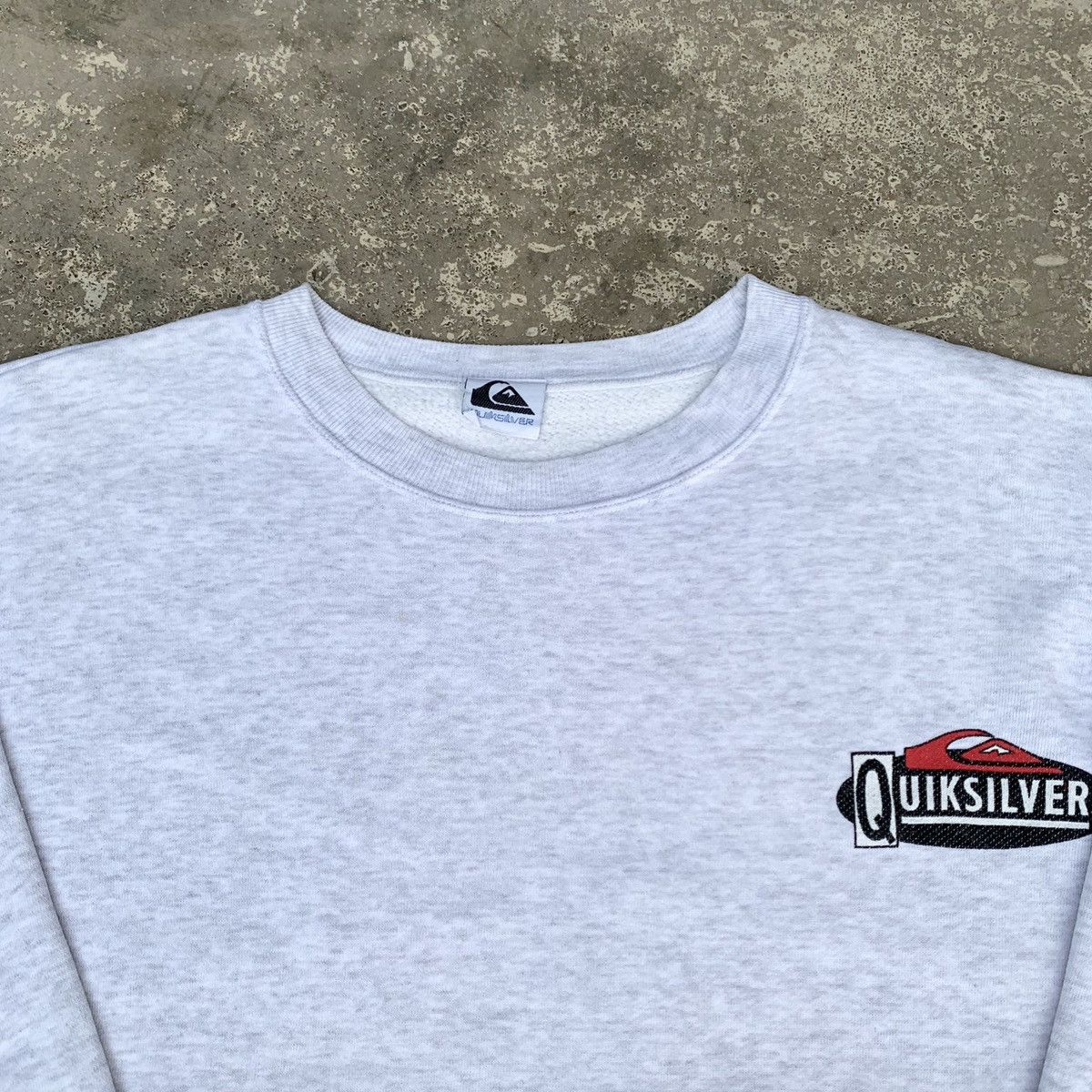 Quiksilver × Vintage Vintage 90s Quiksilver Crewneck Big Logo Size US M / EU 48-50 / 2 - 6 Thumbnail