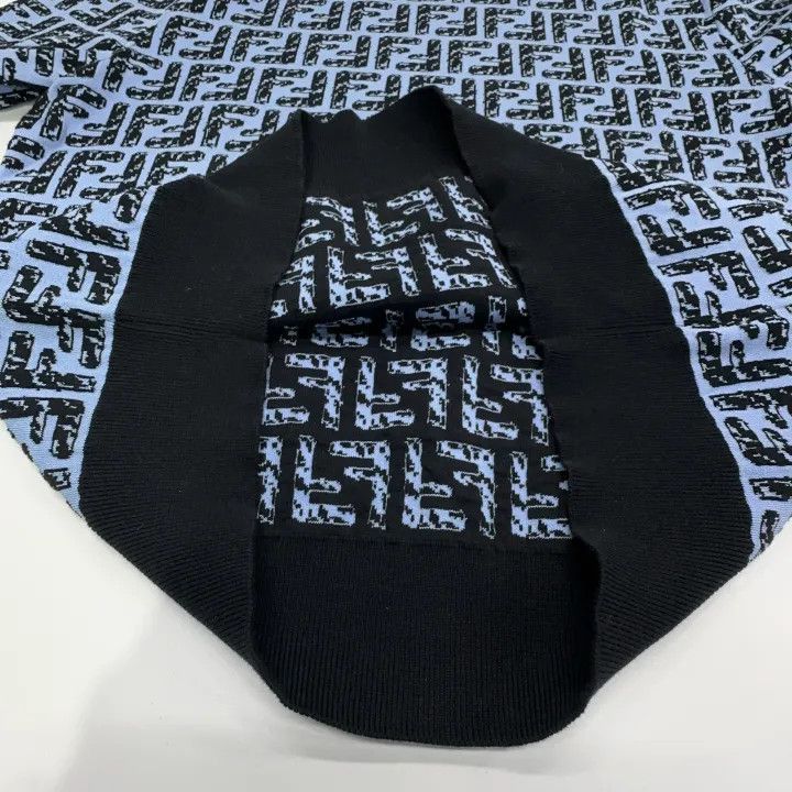 Fendi Fendi Logo Printed Short Sleeve Knit Top -2507 Size M / US 6-8 / IT 42-44 - 9 Thumbnail