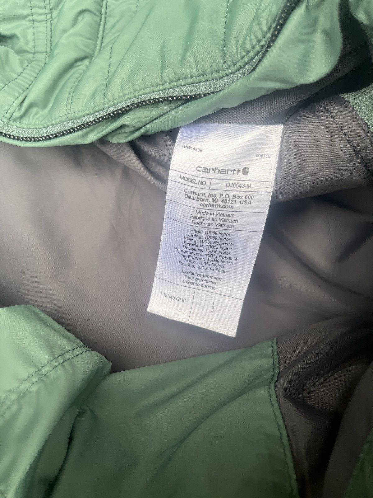 Carhartt Carhartt rain defender puffer jacket Size US L / EU 52-54 / 3 - 4 Thumbnail