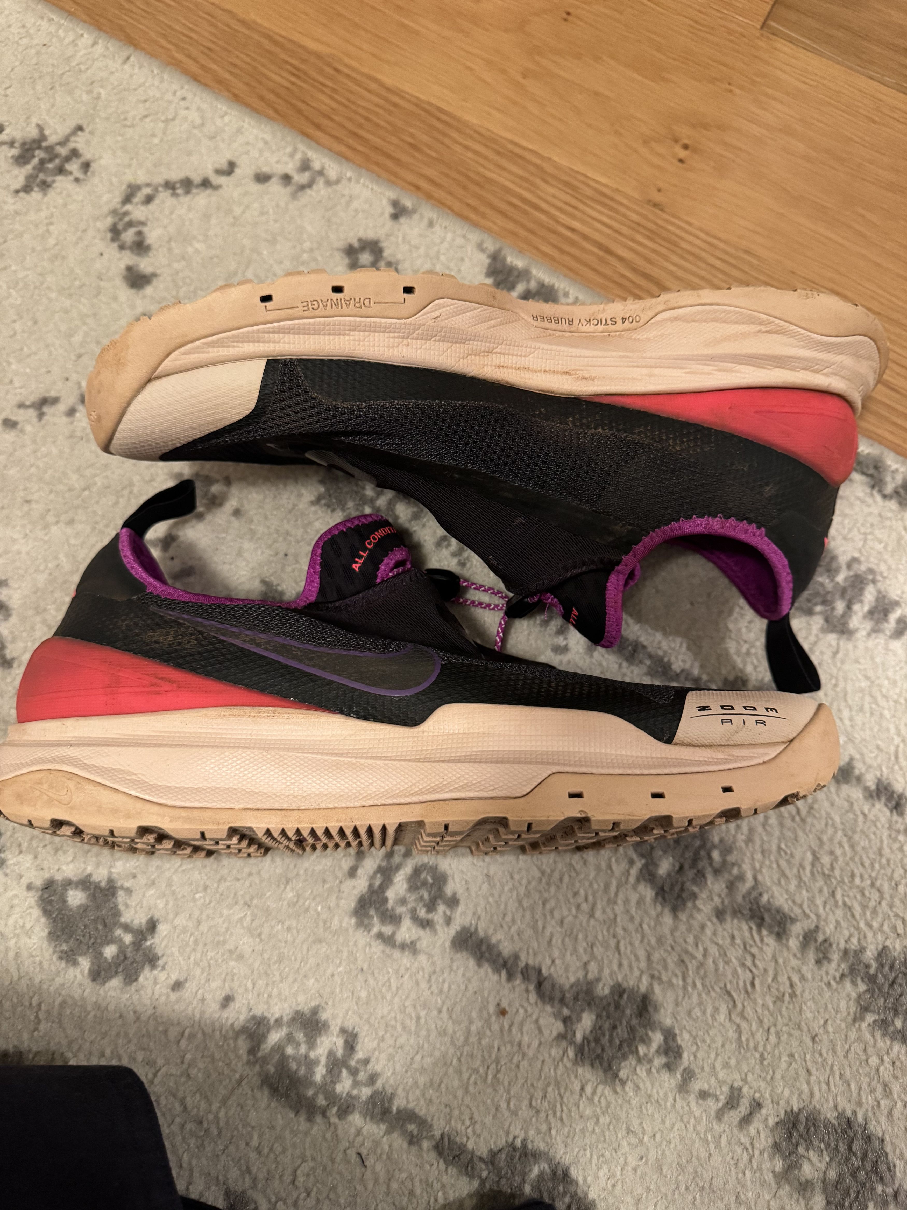 Nike ACG Nike ACG Zoom Air AO 'Black Laser Crimson' Hiking shoe Size US 10.5 / EU 43-44 - 6 Thumbnail