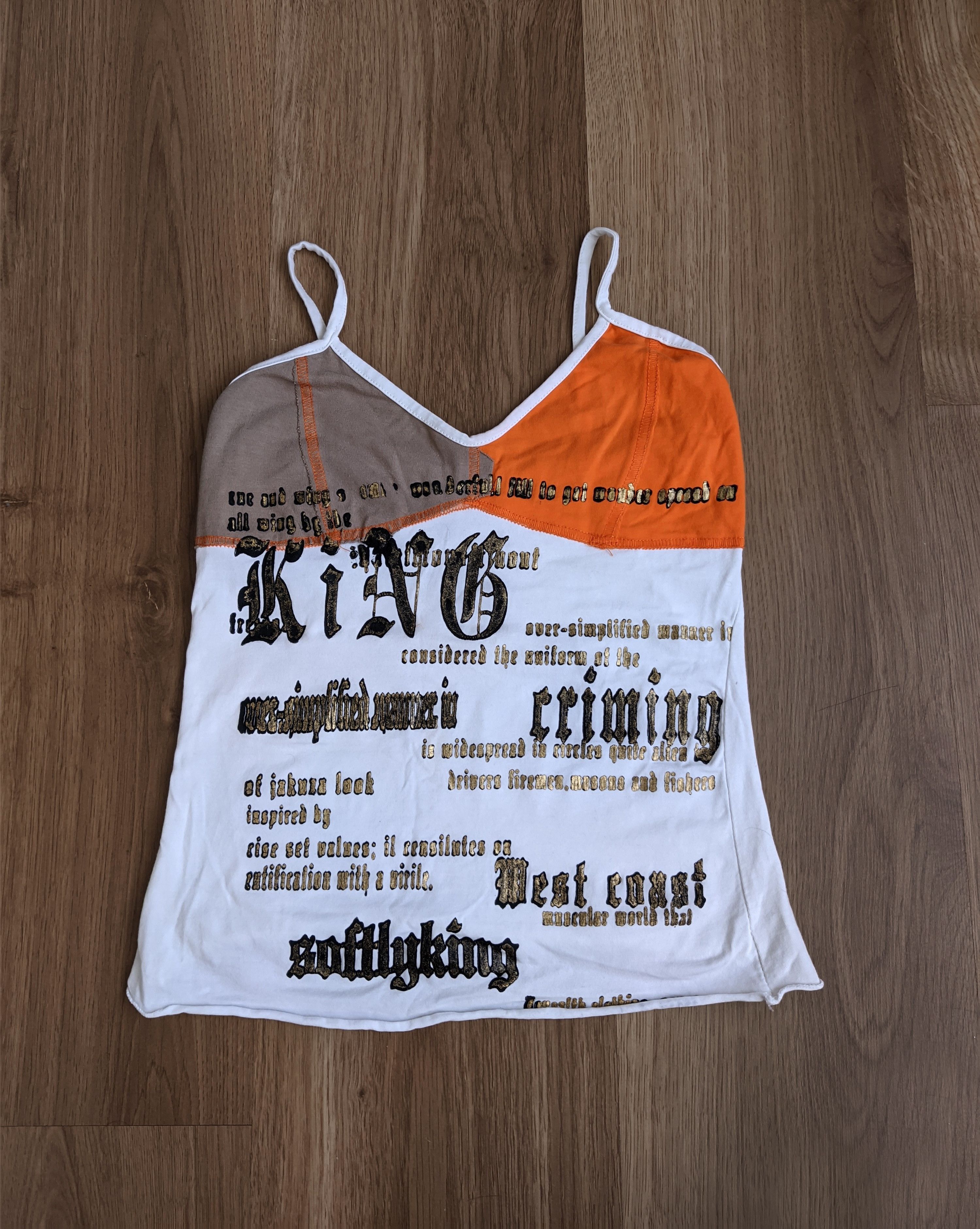 Hysteric Glamour Vintage tank top japanese y2k jean paul galtier style Size M / US 6-8 / IT 42-44 - 4 Thumbnail