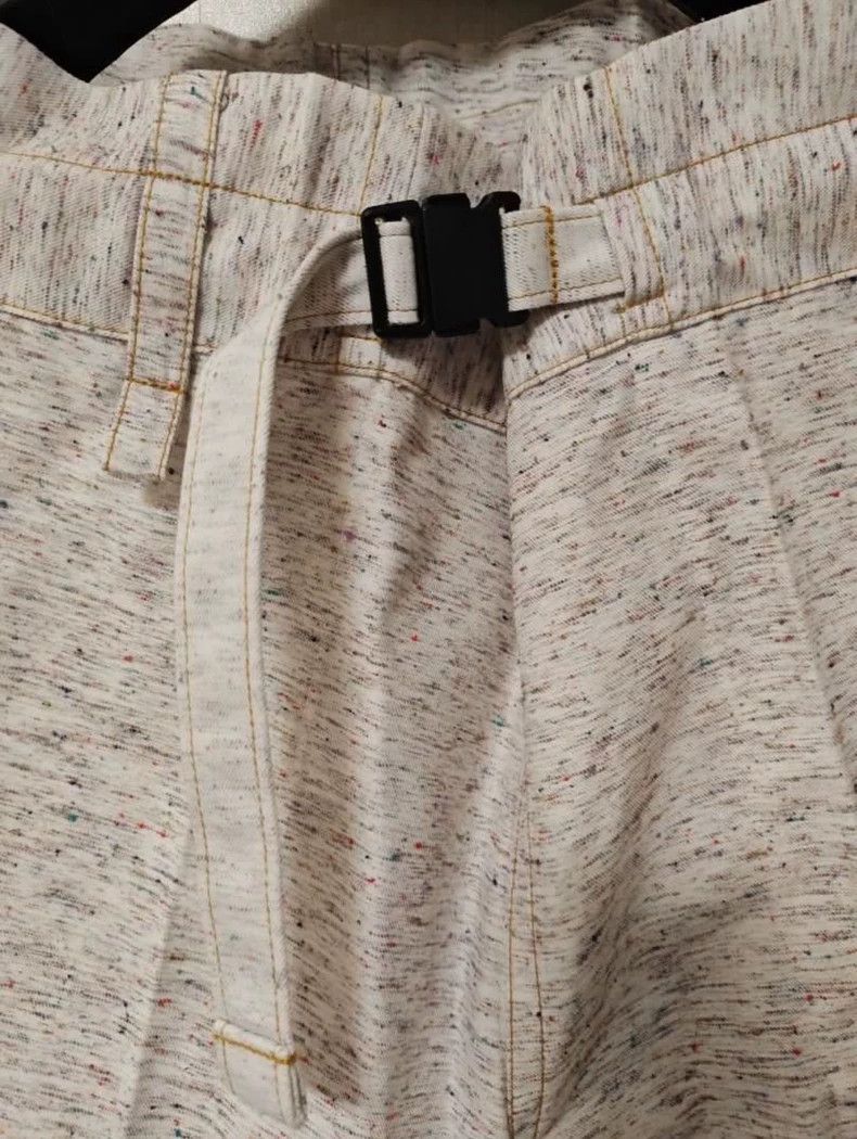 Issey Miyake Issey Miyake Beige trousers Size 31" - 3 Thumbnail