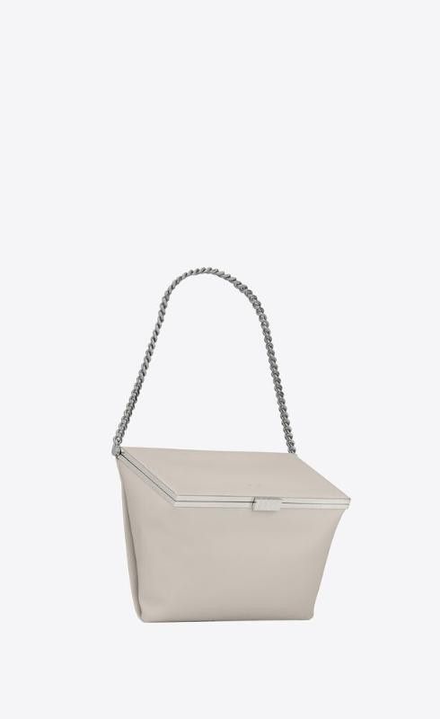 Saint Laurent Paris o1bcso1str0325 Size: OS/Fanny Medium Chain Bag in Natural Size ONE SIZE - 3 Thumbnail