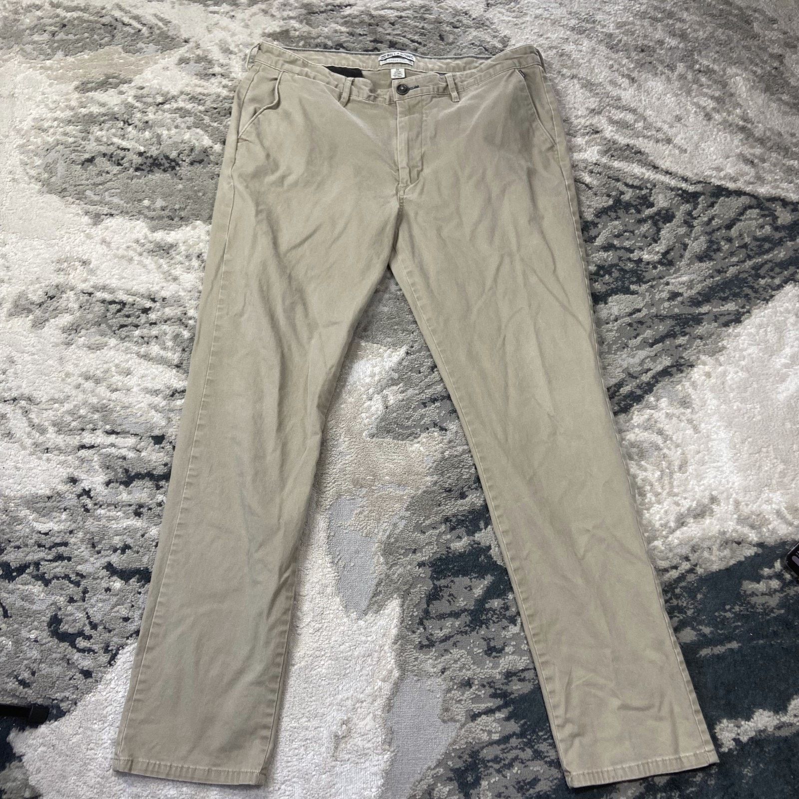 Billabong Billabong New Order Chino Pants Mens 36 Beige Straight Leg Size US 36 / EU 52 - 1 Thumbnail