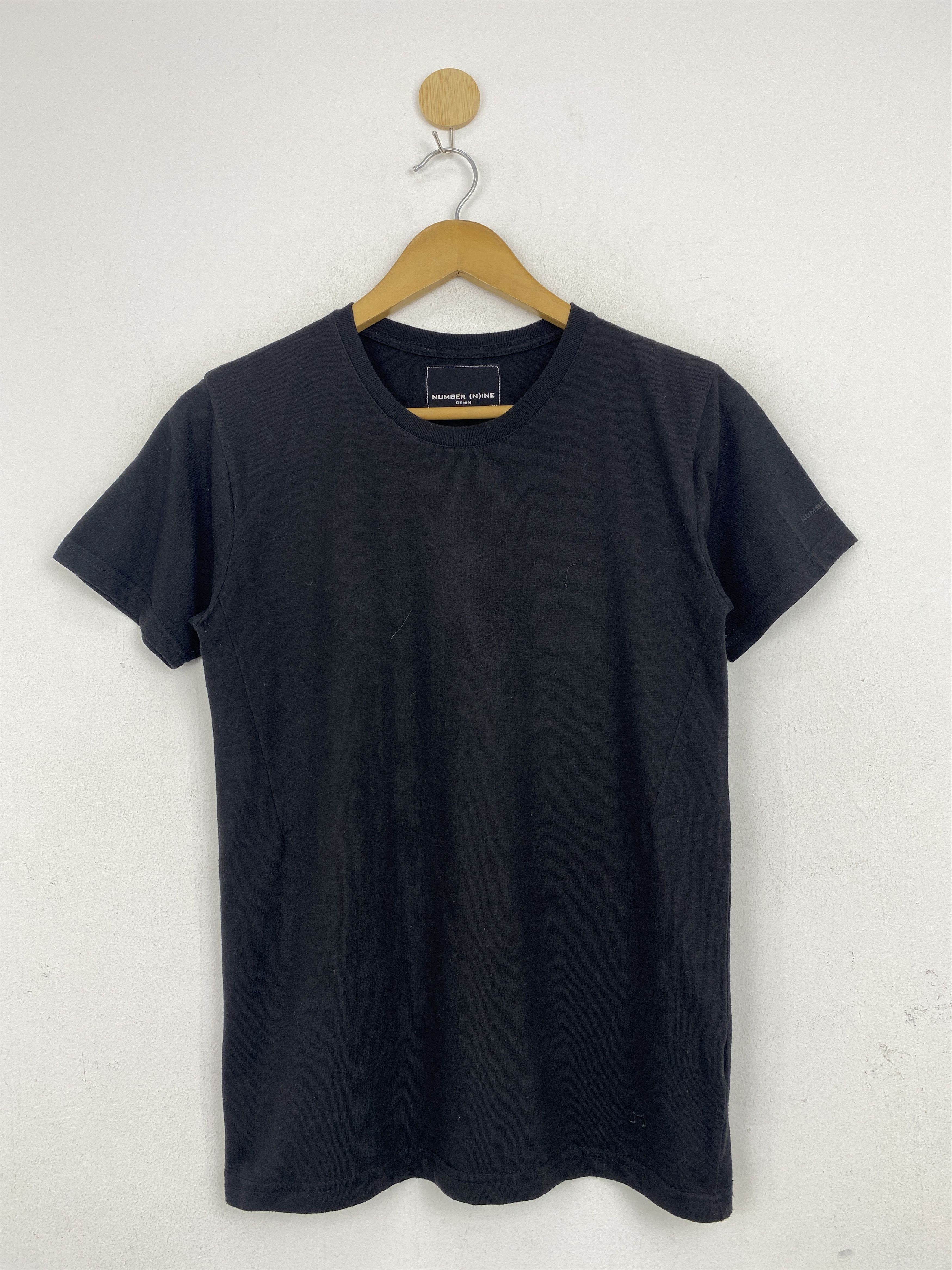 Japanese Brand × Number (N)ine Number (N)ine Crewneck Plain T Shirt Size US S / EU 44-46 / 1 - 1 Thumbnail