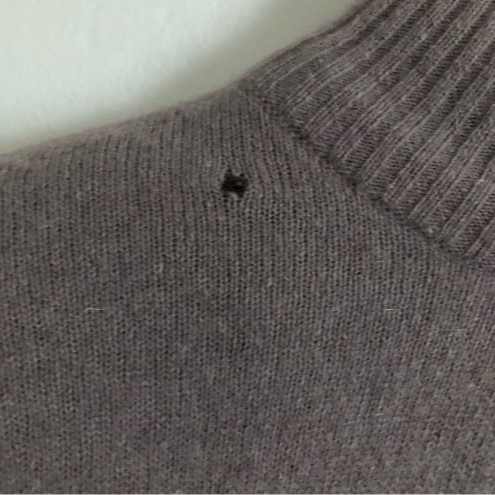 Anne Klein Vintage Anne Klein Wool Blend Button Mock Neck Sweater Size S / US 4 / IT 40 - 7 Thumbnail