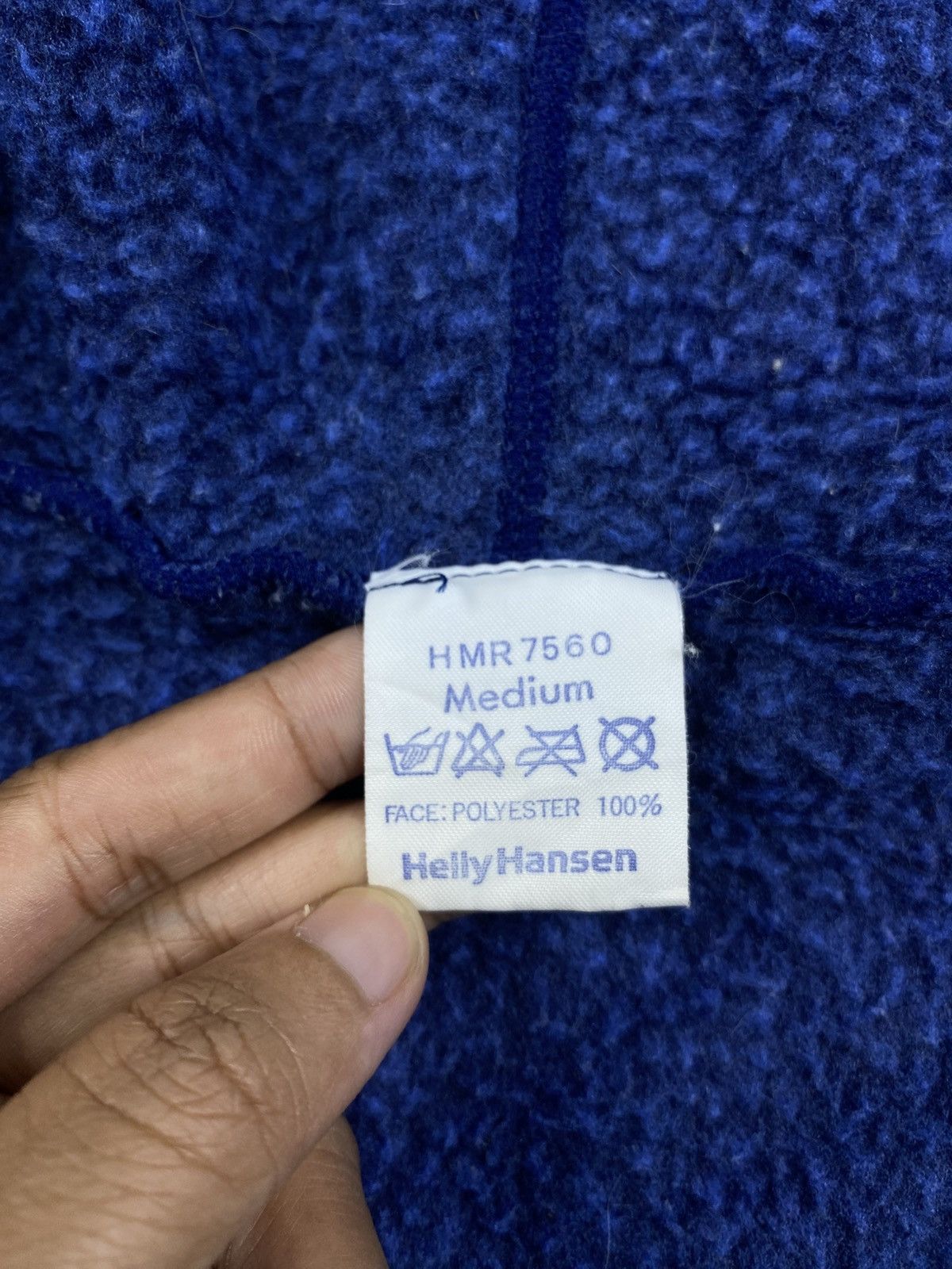 Helly Hansen × Japanese Brand × Vintage Vtg 90s Helly Hansen Nice Half Zipper Fleece Hoodie Jacket Size US XL / EU 56 / 4 - 10 Thumbnail