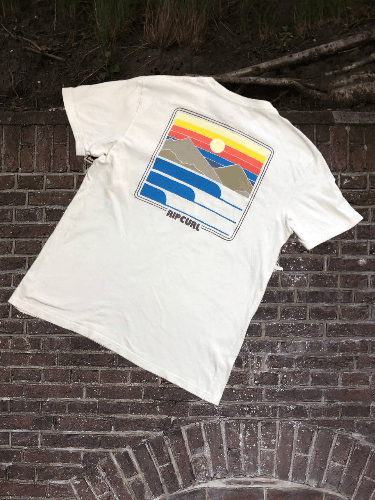 Rip Curl × Vintage 🇺🇸 Vintage 90s Rip Curl Surf T-Shirt Rare Retro Y2K Size US S / EU 44-46 / 1 - 1 Thumbnail