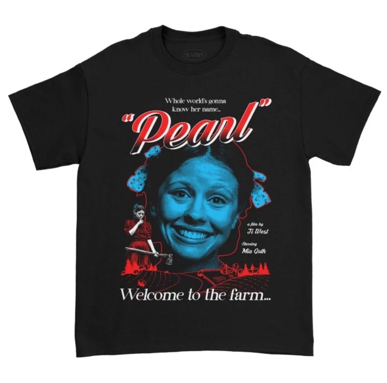 Fan Made Pearl X Maxxine A24 Movie Tee