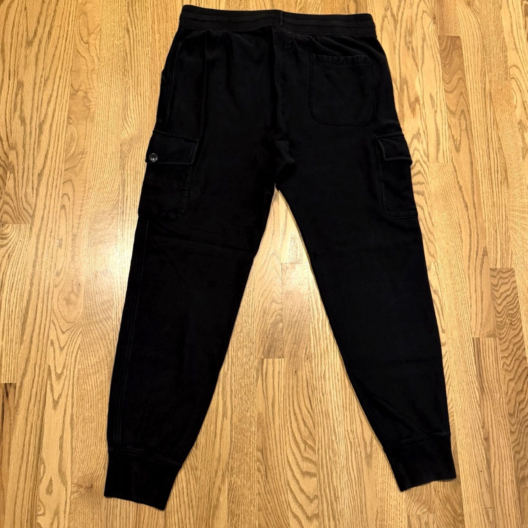 Champion Champion Sweatpants Men’s XL Black Cargo Joggers Drawstring Cotton Size US 36 / EU 52 - 2 Thumbnail