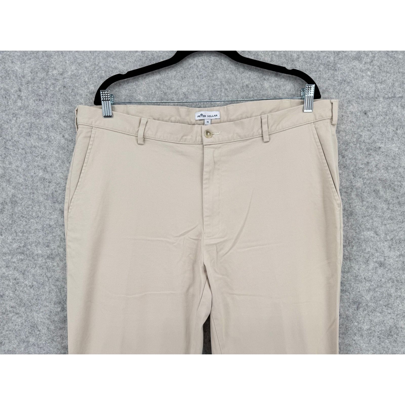 Peter Millar NWT Peter Millar Crown Pilot Twill Flat Front Trousers Size US 38 / EU 54 - 2 Thumbnail