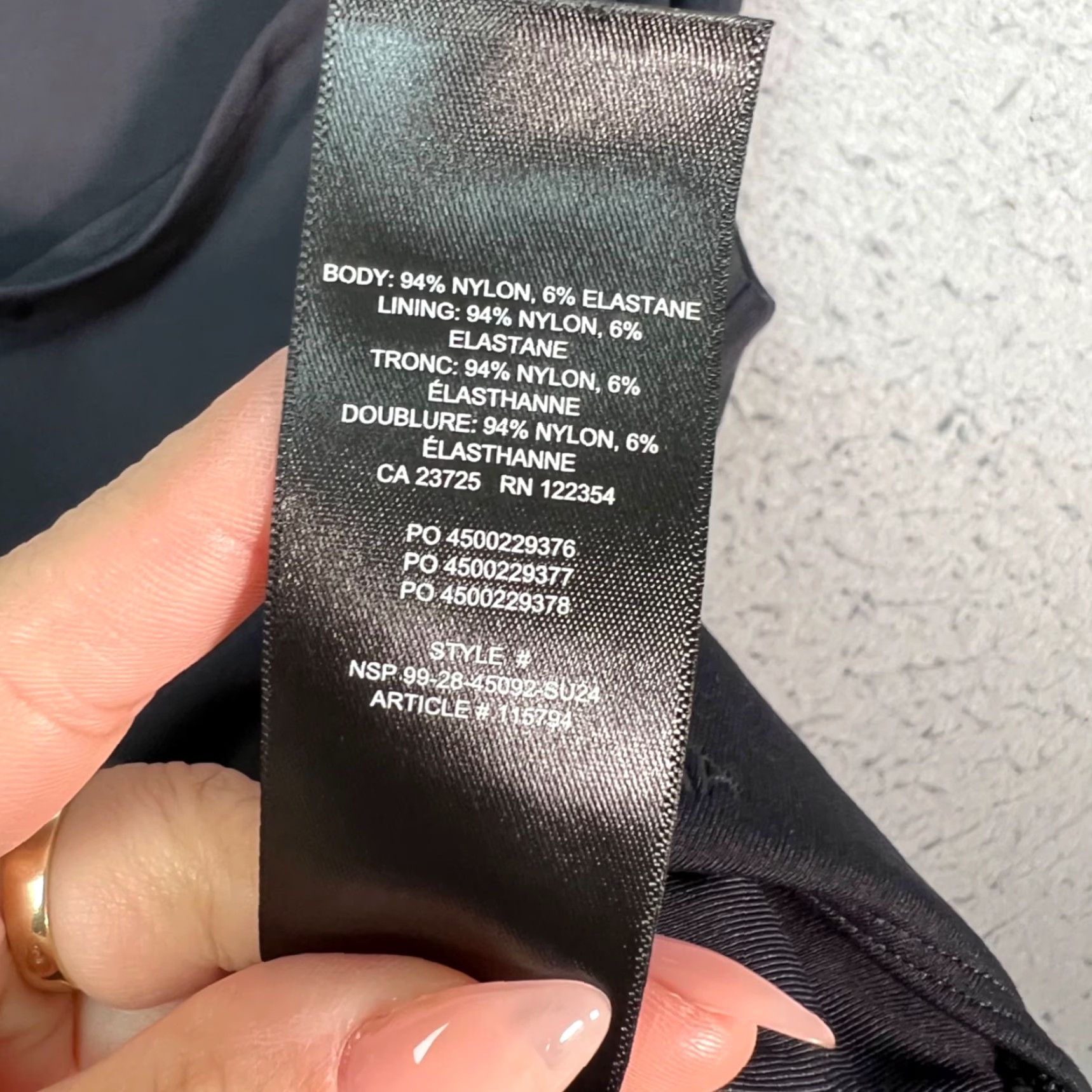 Aritzia Aritzia Contour Womens Size Medium Black Sleeveless Bodysuit Size M / US 6-8 / IT 42-44 - 4 Thumbnail