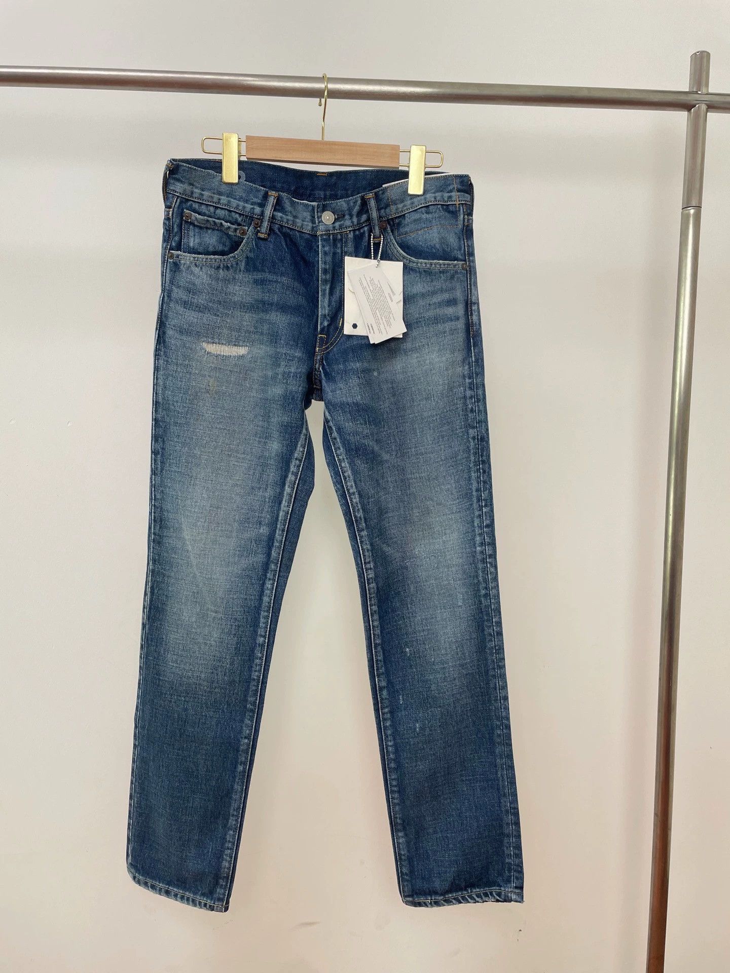Visvim visvim straight leg denim jeans 32 NWT 100% cotton Size US 32 / EU 48 - 1 Thumbnail