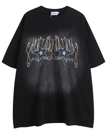 Graffiti Star Oversized T-shirt