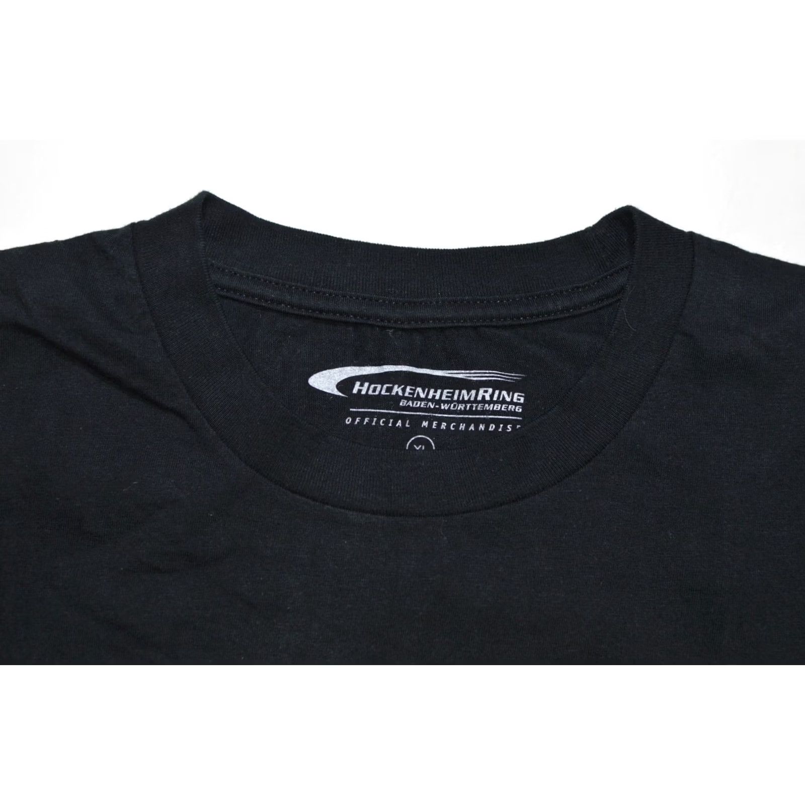 Vintage Hockenheimring Men's T-Shirt Shirt Short Sleeve Cotton Graphic Black XL Nitro Drag Racing Size US XL / EU 56 / 4 - 3 Thumbnail