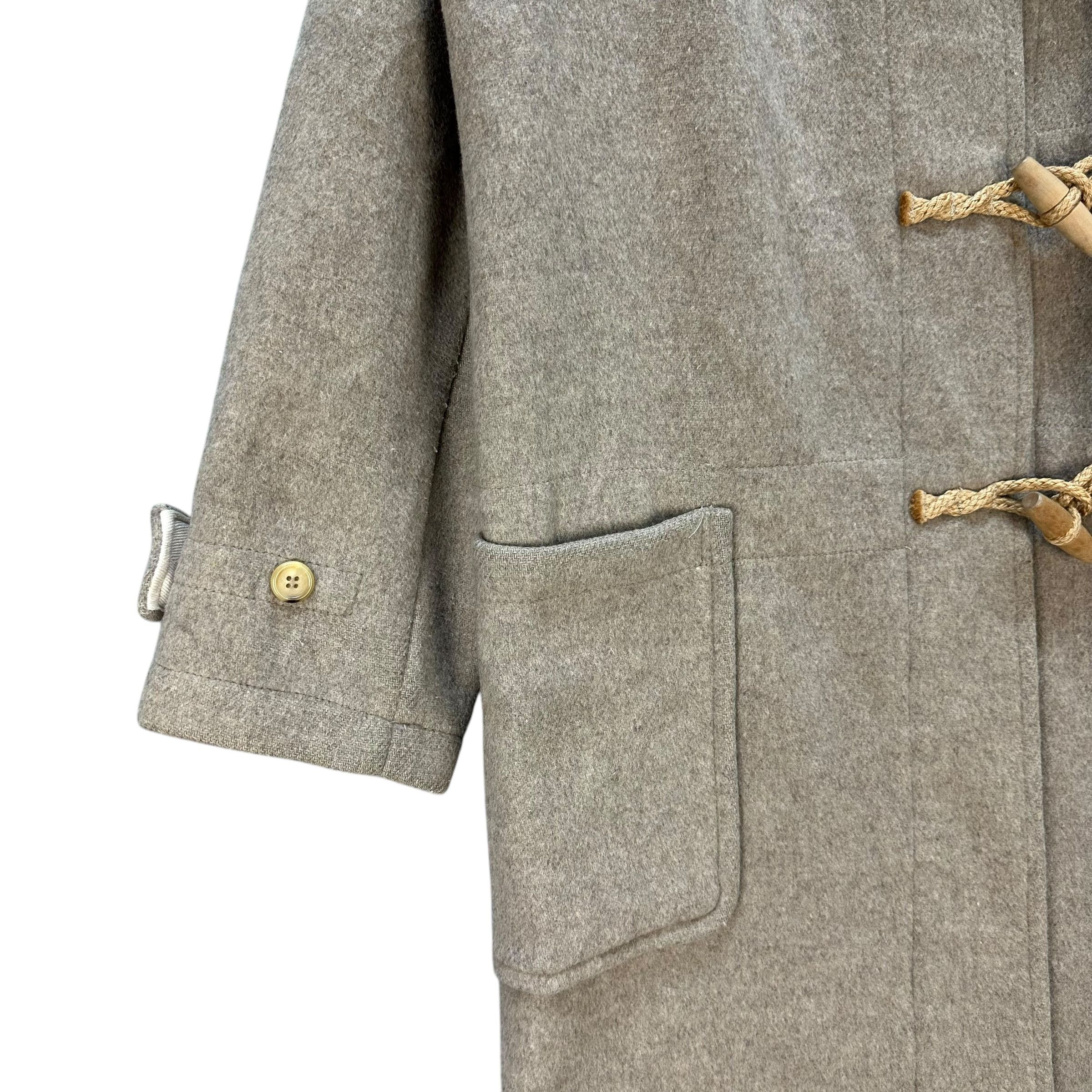 Margaret Howell MARGARET HOWELL 240 Hooded Long Coat Duffle Coat #A79-1909 Size L / US 10 / IT 46 - 4 Thumbnail
