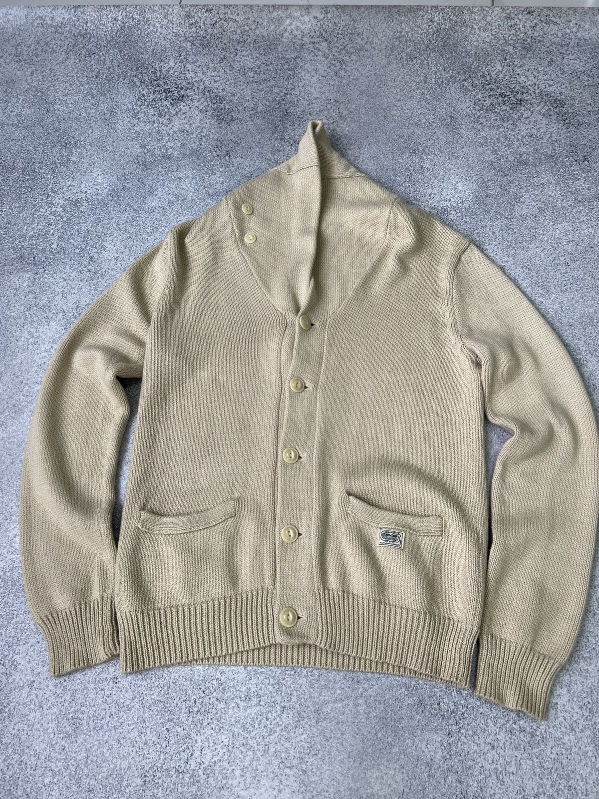 Ralph Lauren × Vintage Vintage Ralph Lauren Denim Supply Heavy knitted cardigan Size US S / EU 44-46 / 1 - 6 Thumbnail