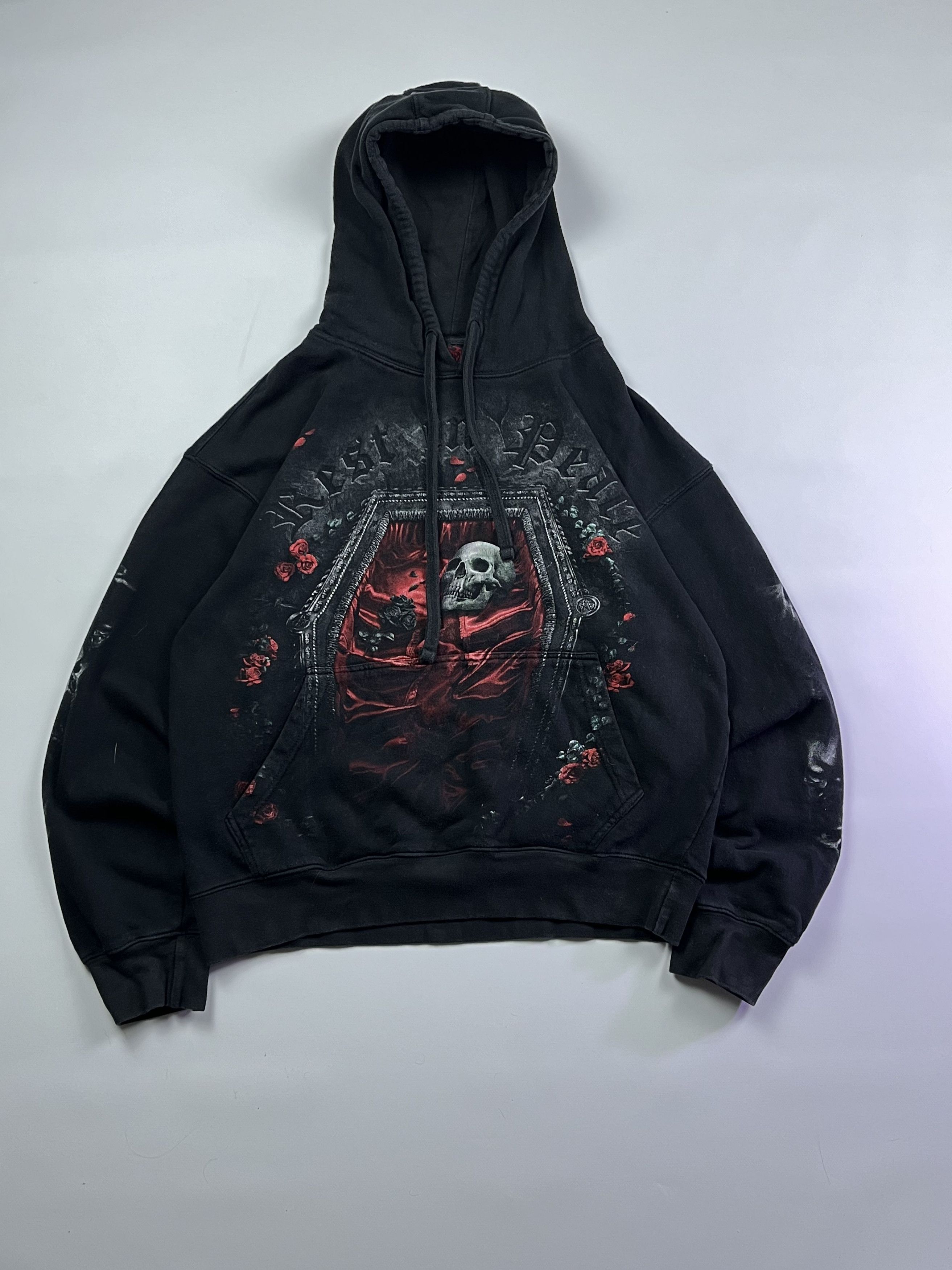 Vintage Vintage Spiral Subterranean Love Hoodie Black Size US M / EU 48-50 / 2 - 2 Thumbnail