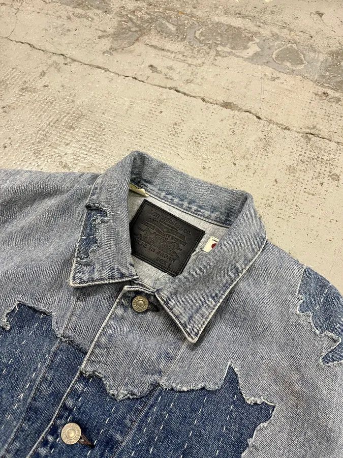 Levi's Levi’s Japan Reconstructed Denim Jacket Size US L / EU 52-54 / 3 - 6 Thumbnail