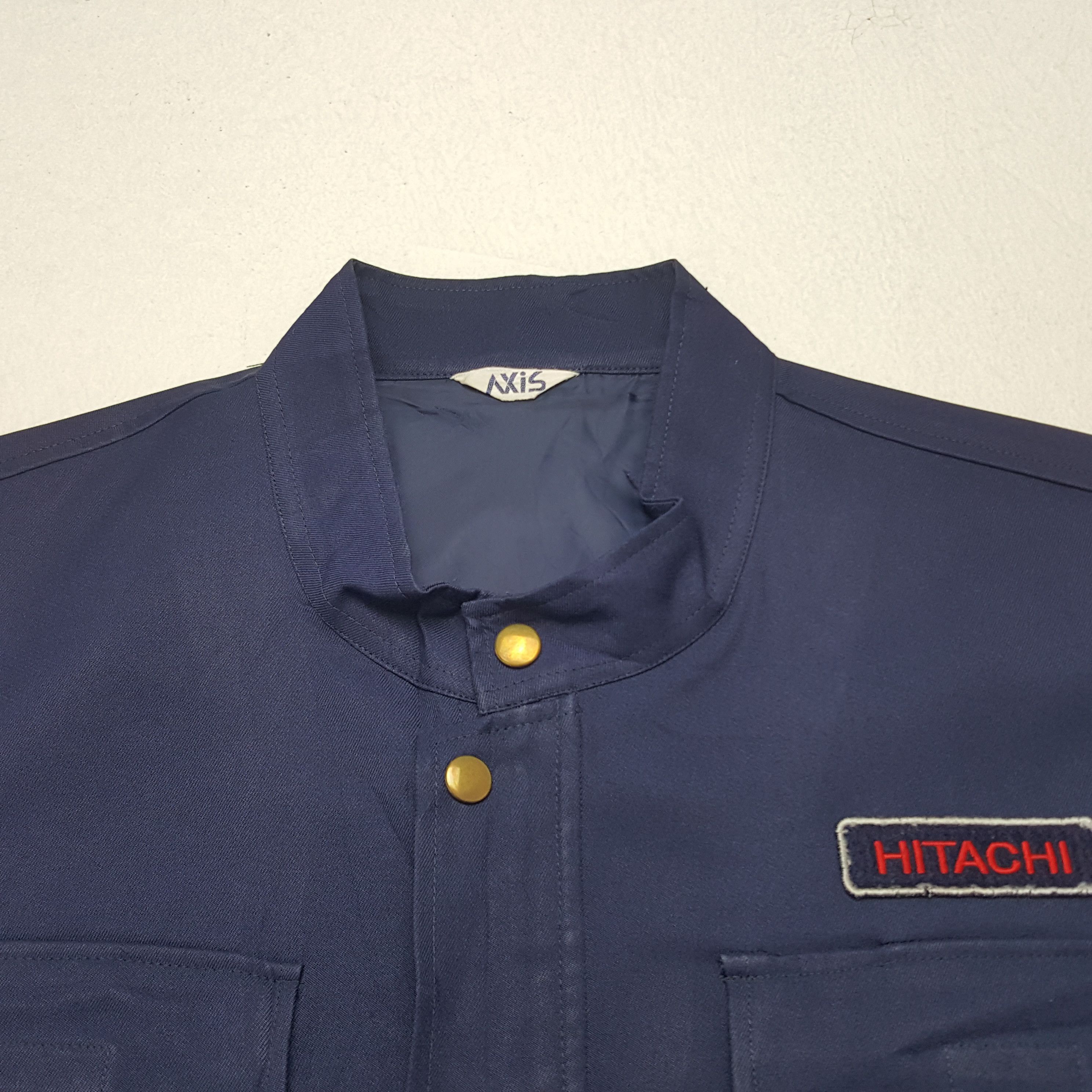 Japanese Brand × Vintage Vintage Hitachi Japanese Brand Workwear Jacket Size US XL / EU 56 / 4 - 4 Thumbnail