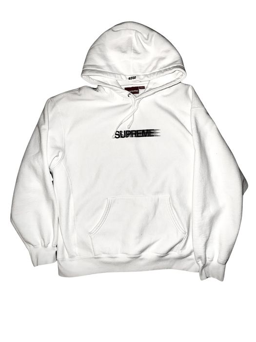 Supreme motion hotsell blur hoodie