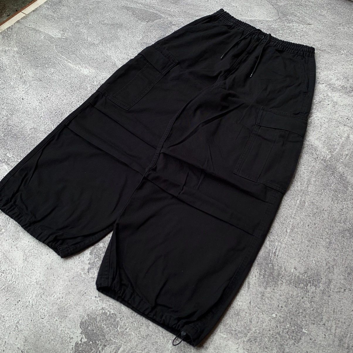 Japanese Brand Gu Super Wide Cargo Balloon Pants Like Yohji Yamamoto Size US 32 / EU 48 - 5 Thumbnail