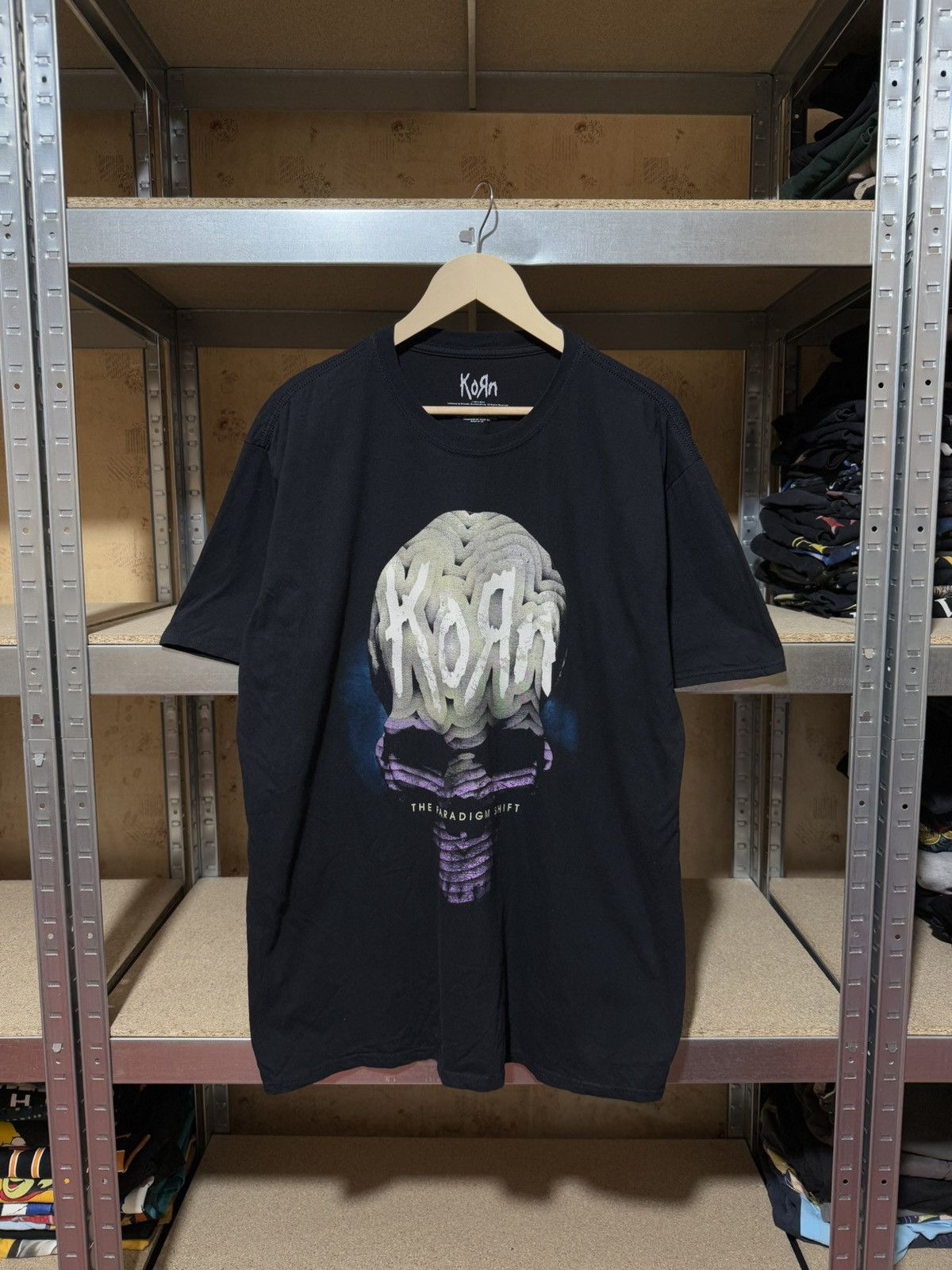Band Tees × Vintage Vintage 2013 Korn The Paradigm Shift Rock Retro T-Shirt Y2K Size US XXL / EU 58 / 5 - 1 Thumbnail