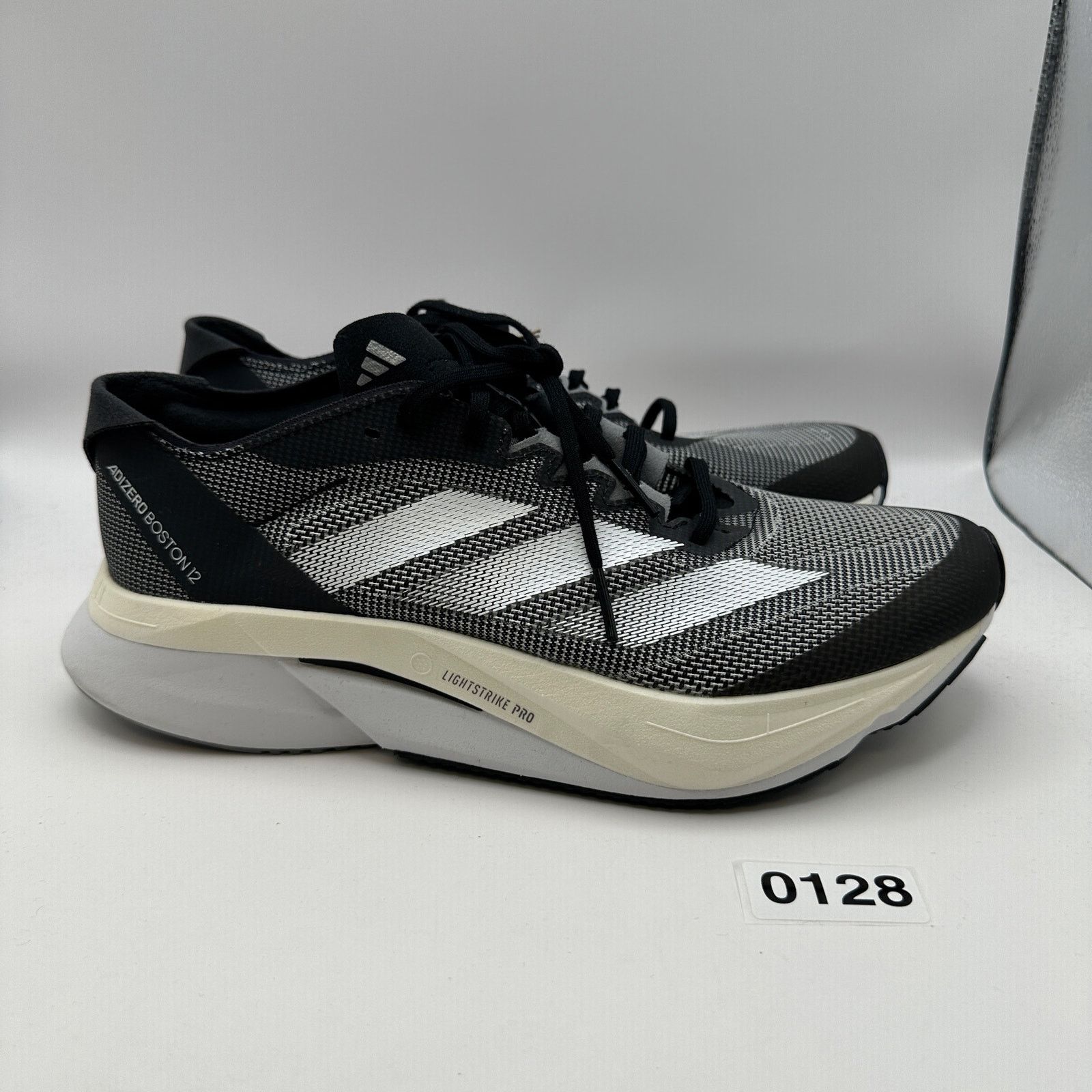 Adidas ADIDAS Adizero Boston 12 Women's Size 8 Black Carbon HQ2171 Size US 8 / IT 38 - 10 Thumbnail