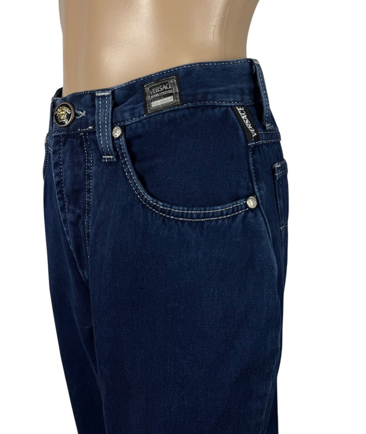 Versace Jeans Couture Versace Jeans Couture Vintage Blue Jeans size 30 Size 30" / US 8 / IT 44 - 2 Thumbnail