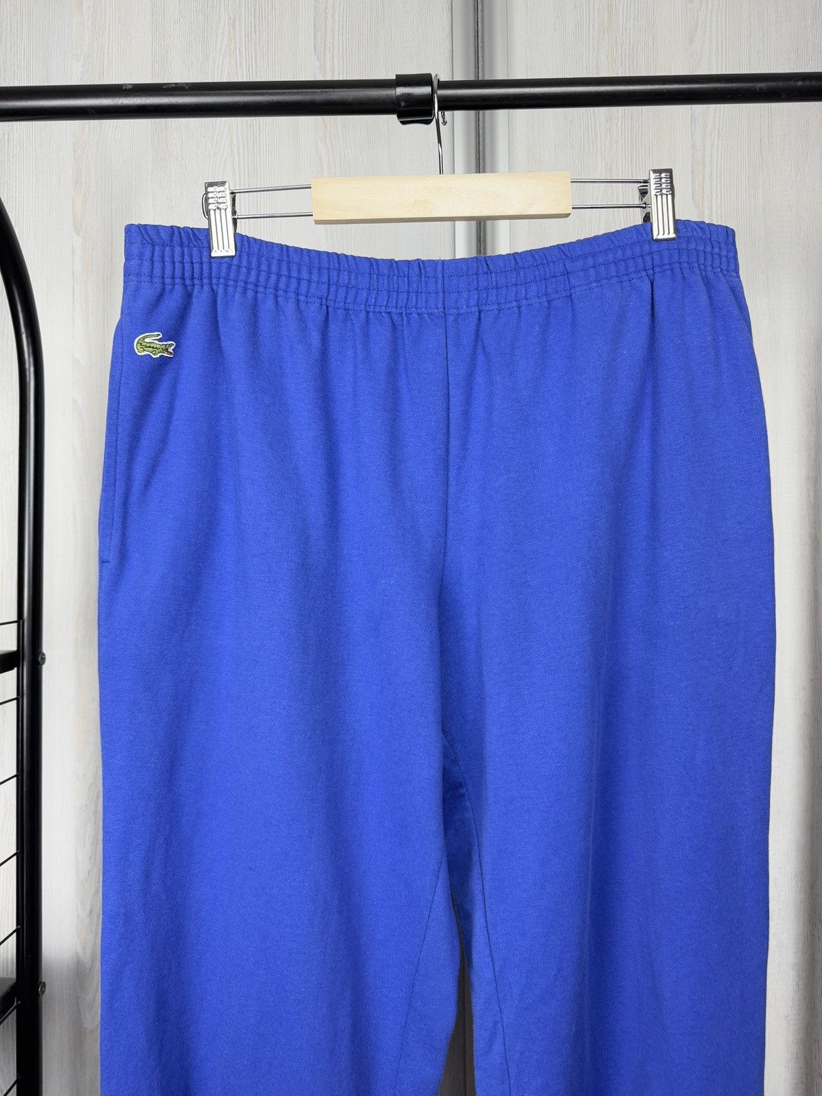 Lacoste Chemise Lacoste vintage 90s made in France blue sweatpants Size US 34 / EU 50 - 2 Thumbnail