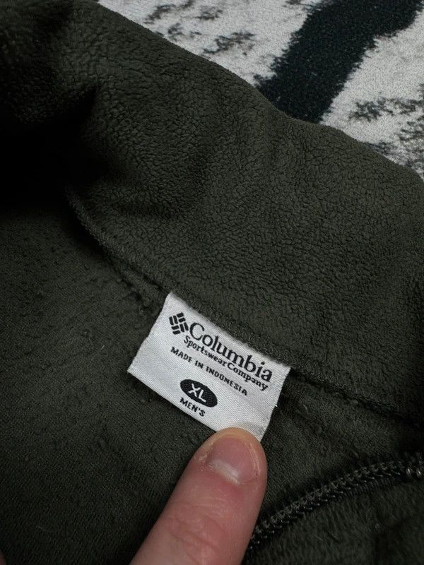 Columbia Columbia halfzip fleece jacket green XL Size US XL / EU 56 / 4 - 5 Thumbnail