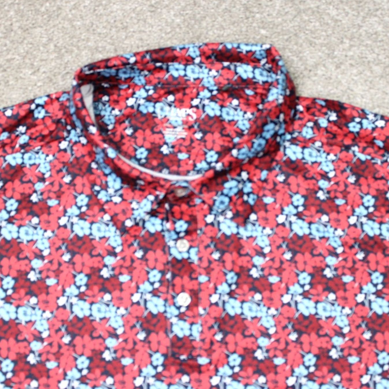 Chaps Chaps Golf Polo Shirt Mens 3XL XXXL Red Floral AOP Short Sleeve Polo Shirt Golf Shirt Mens 3XL Red Floral Pattern Chaps Golf Size US XXL / EU 58 / 5 - 4 Thumbnail