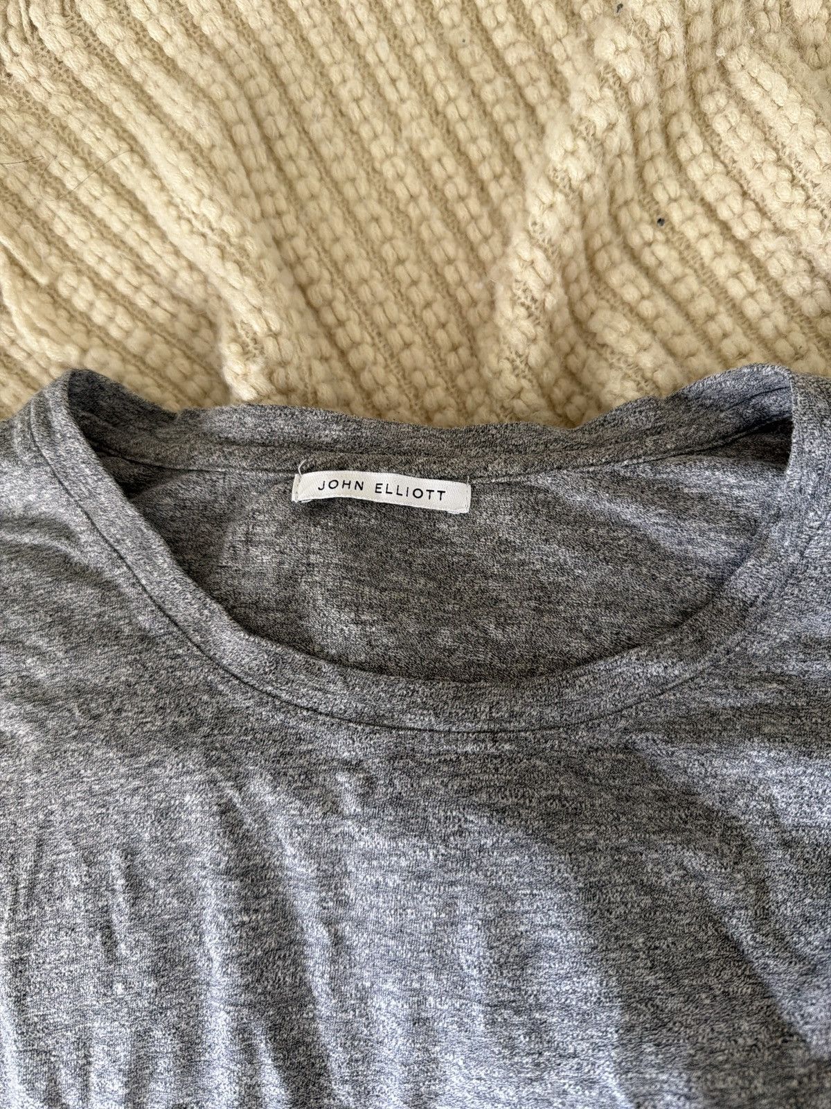 John Elliott John Elliott Long Sleeve T Shirt Size US XL / EU 56 / 4 - 4 Thumbnail