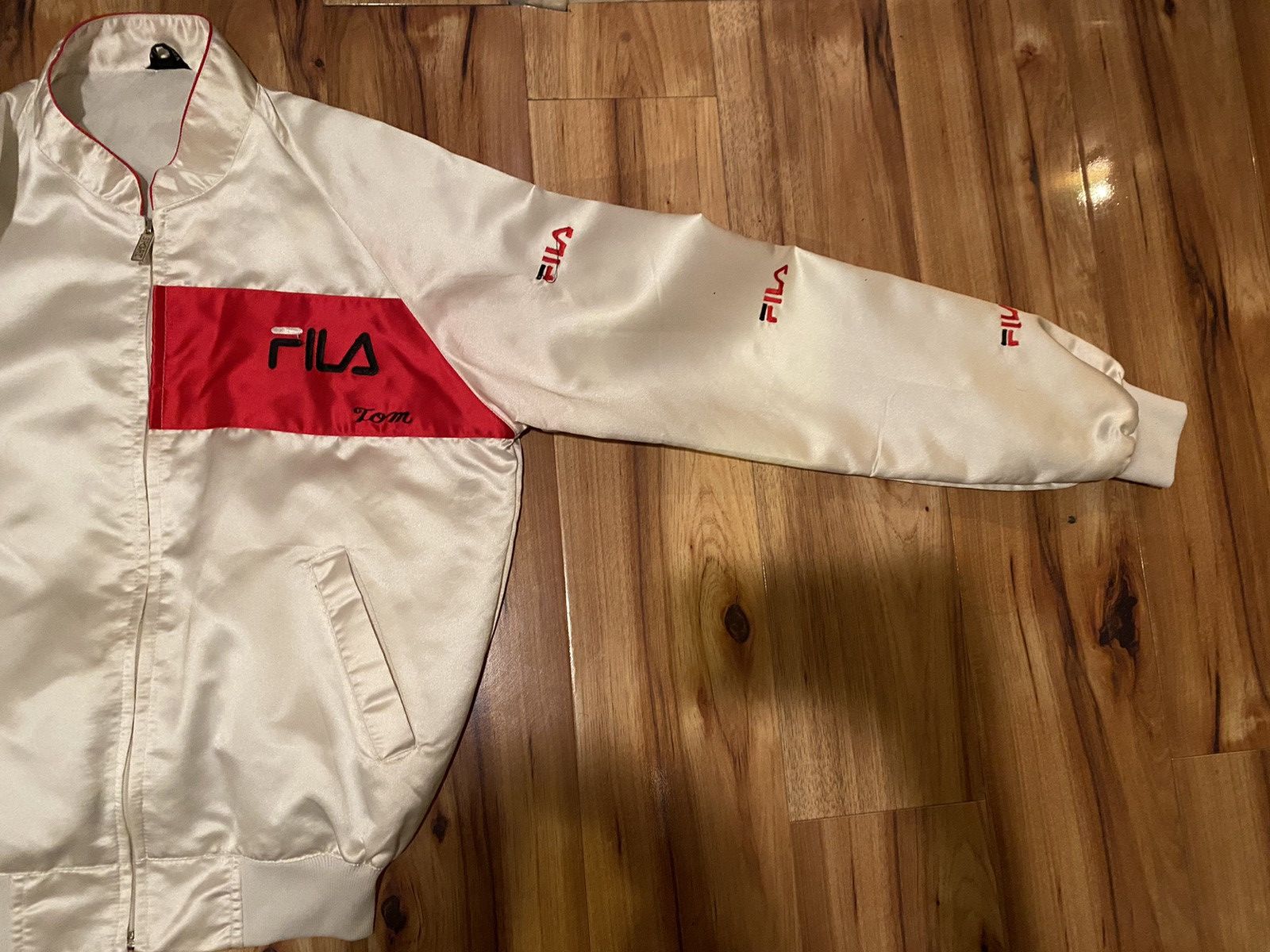 Fila Beautiful Vintage Fila Tom Bomber Jacket Size US M / EU 48-50 / 2 - 2 Thumbnail