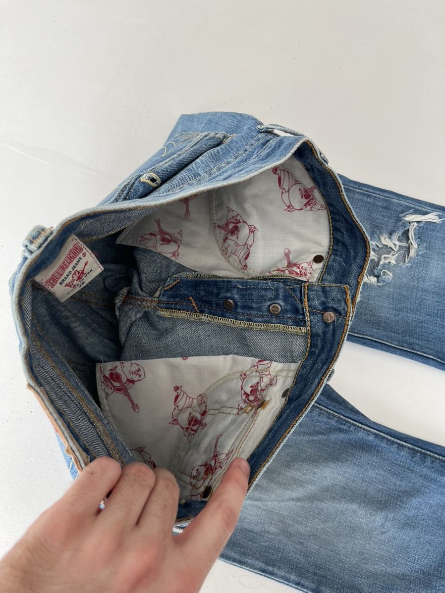 True Religion Vintage true religion denim bootcut jeans flare 00s y2k Size US 30 / EU 46 - 8 Thumbnail