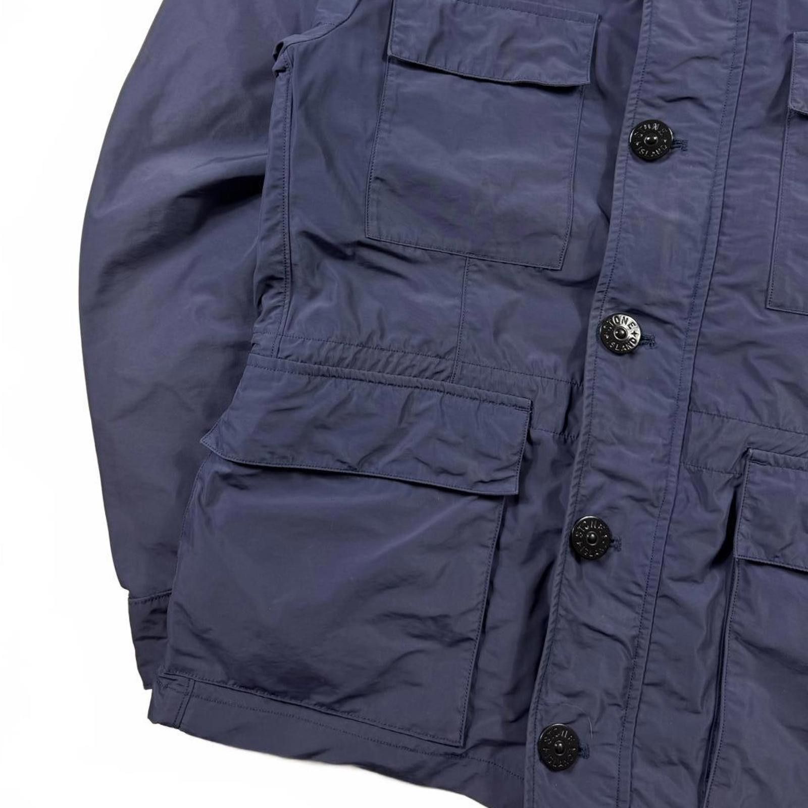 Stone Island Stone Island Micro Reps Field Jacket Blue Medium Size US M / EU 48-50 / 2 - 3 Thumbnail