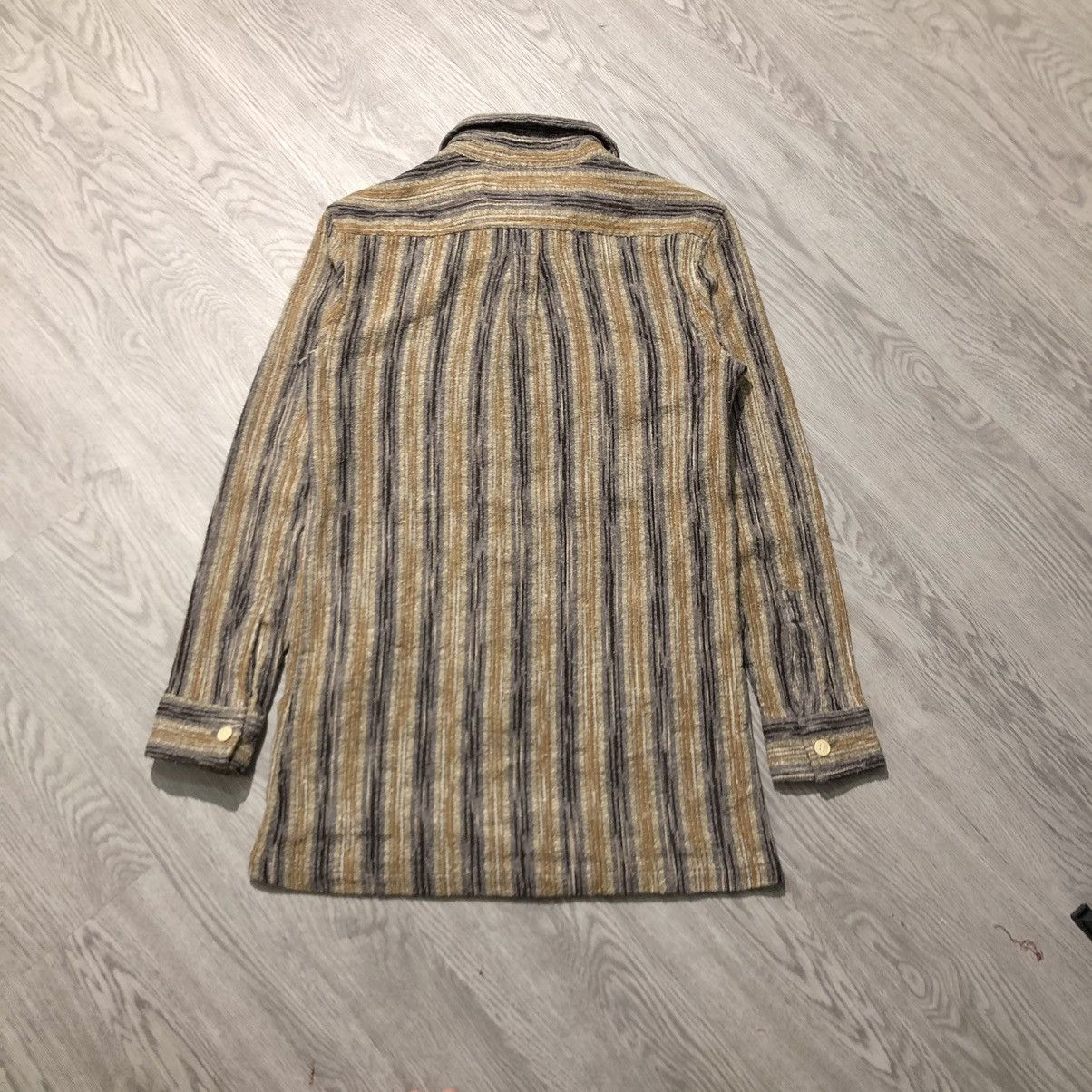 Katharine Hamnett London 🇯🇵 Vintage Katharine Hamnett London Texture Shirt Luxury Size US M / EU 48-50 / 2 - 10 Thumbnail