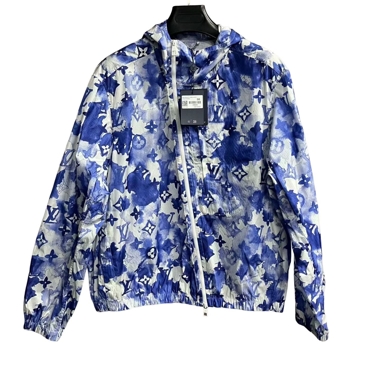 Louis Vuitton Louis Vuitton Ink Monogram Hooded Jacket Size 50 Size US M / EU 48-50 / 2 - 1 Thumbnail
