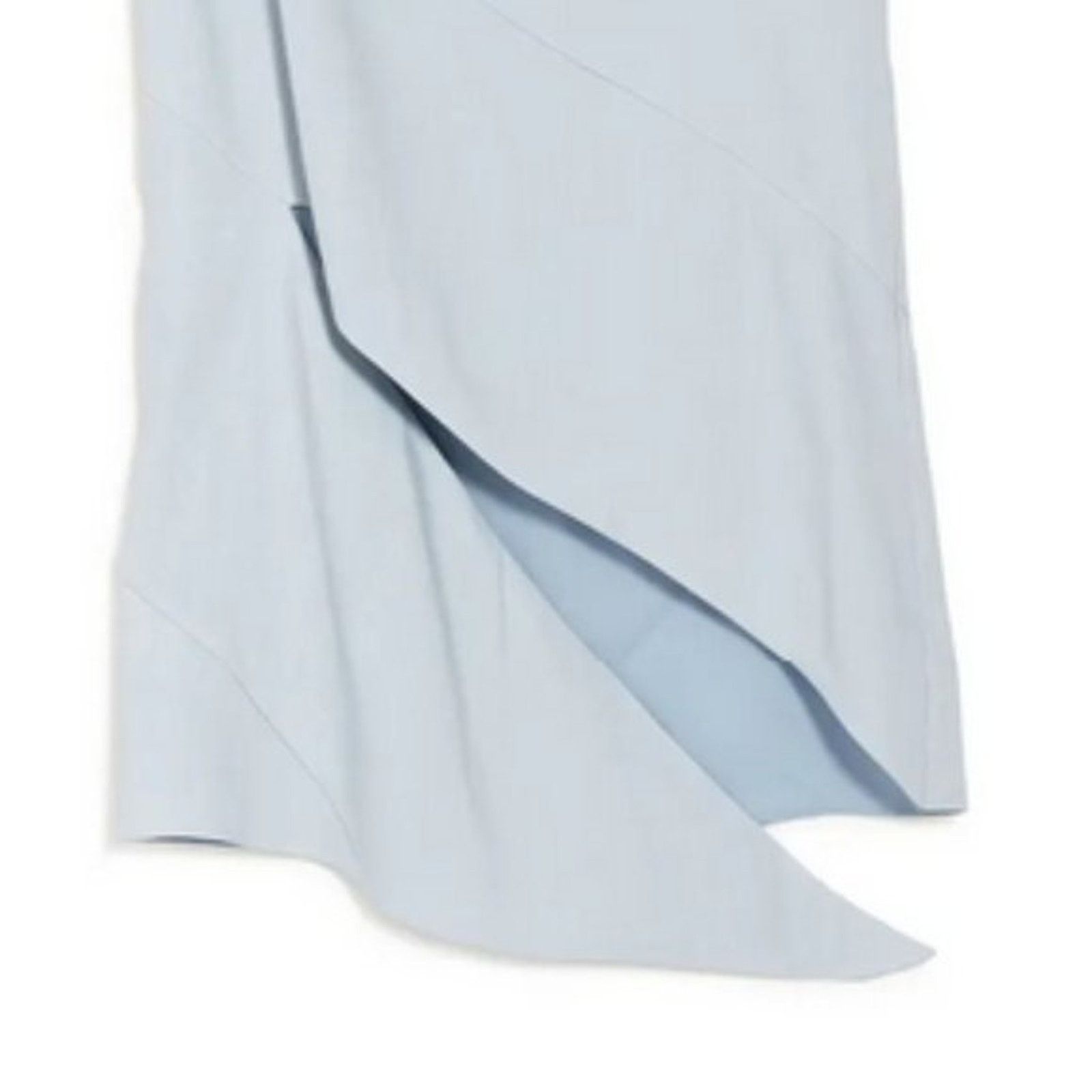 Off-White Off-White Spiral Draping Slit Skirt Baby Blue size 6 Size 28" / US 6 / IT 42 - 6 Thumbnail