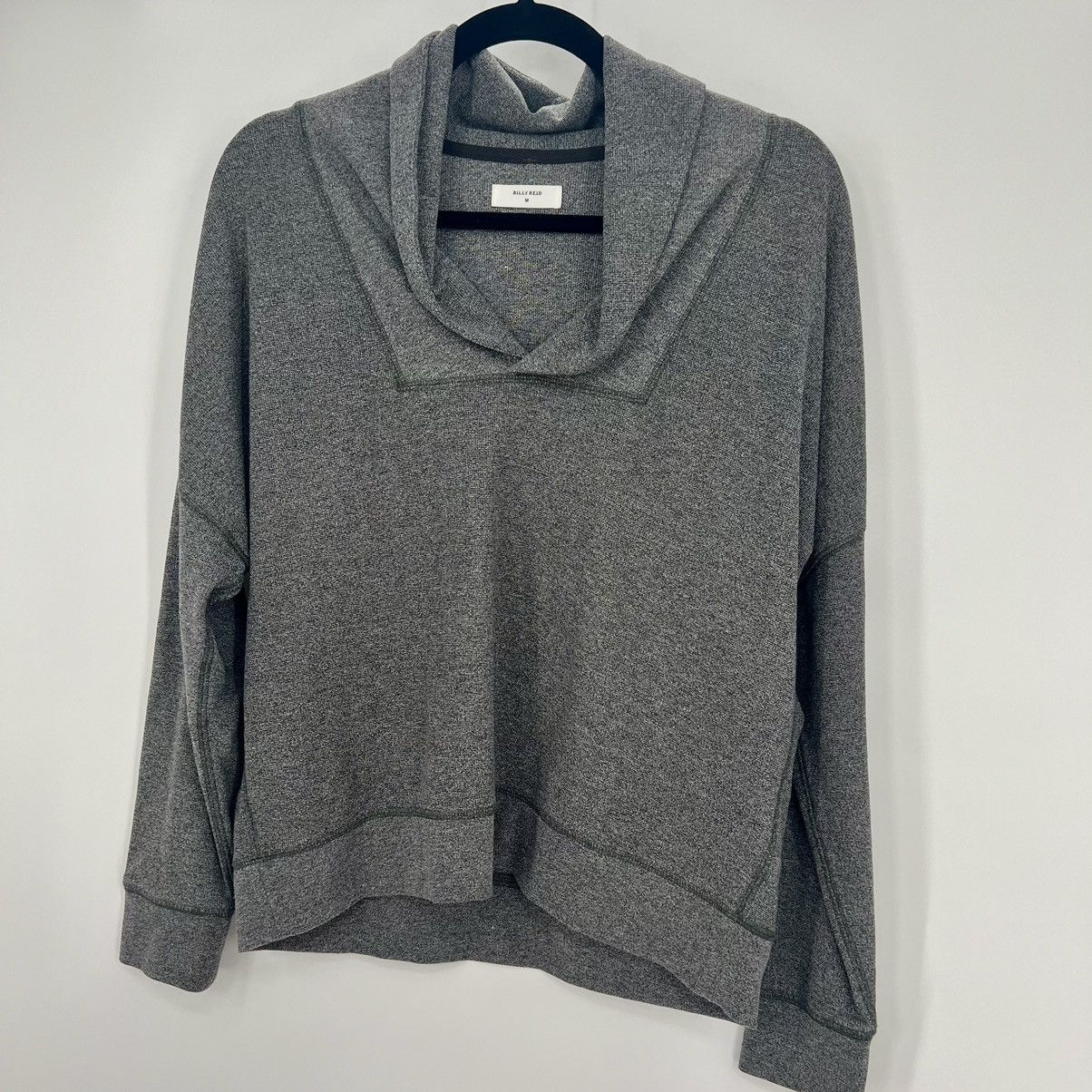 Billy Reid Billy Reid Women Mock Neck Sweater Pullover Top Sweatshirt Size M / US 6-8 / IT 42-44 - 3 Thumbnail