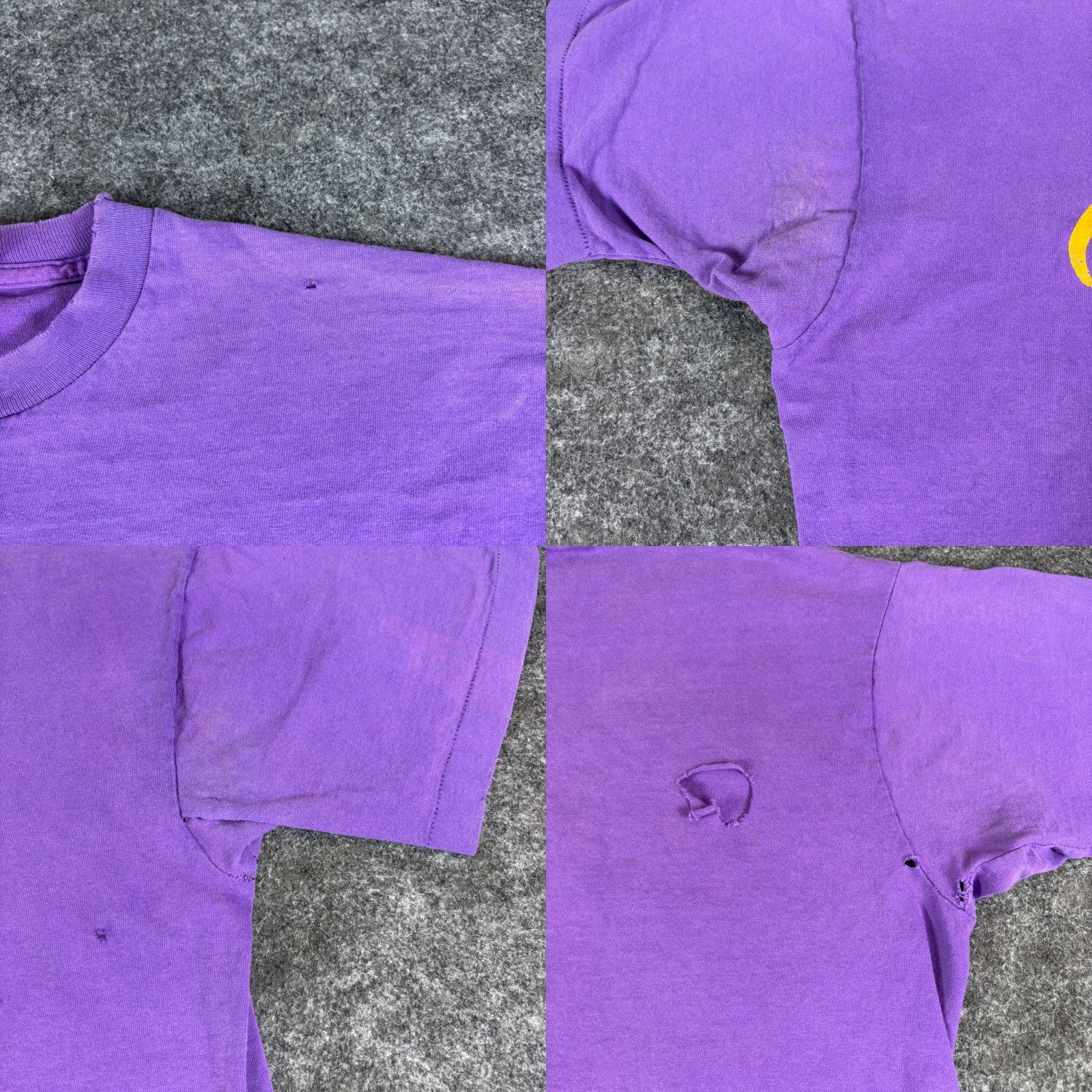 Fruit Of The Loom VINTAGE Crown Royal Purple T Shirt XL Fruit of the Loom Graphic Tee 90s Promo Size US XL / EU 56 / 4 - 8 Thumbnail